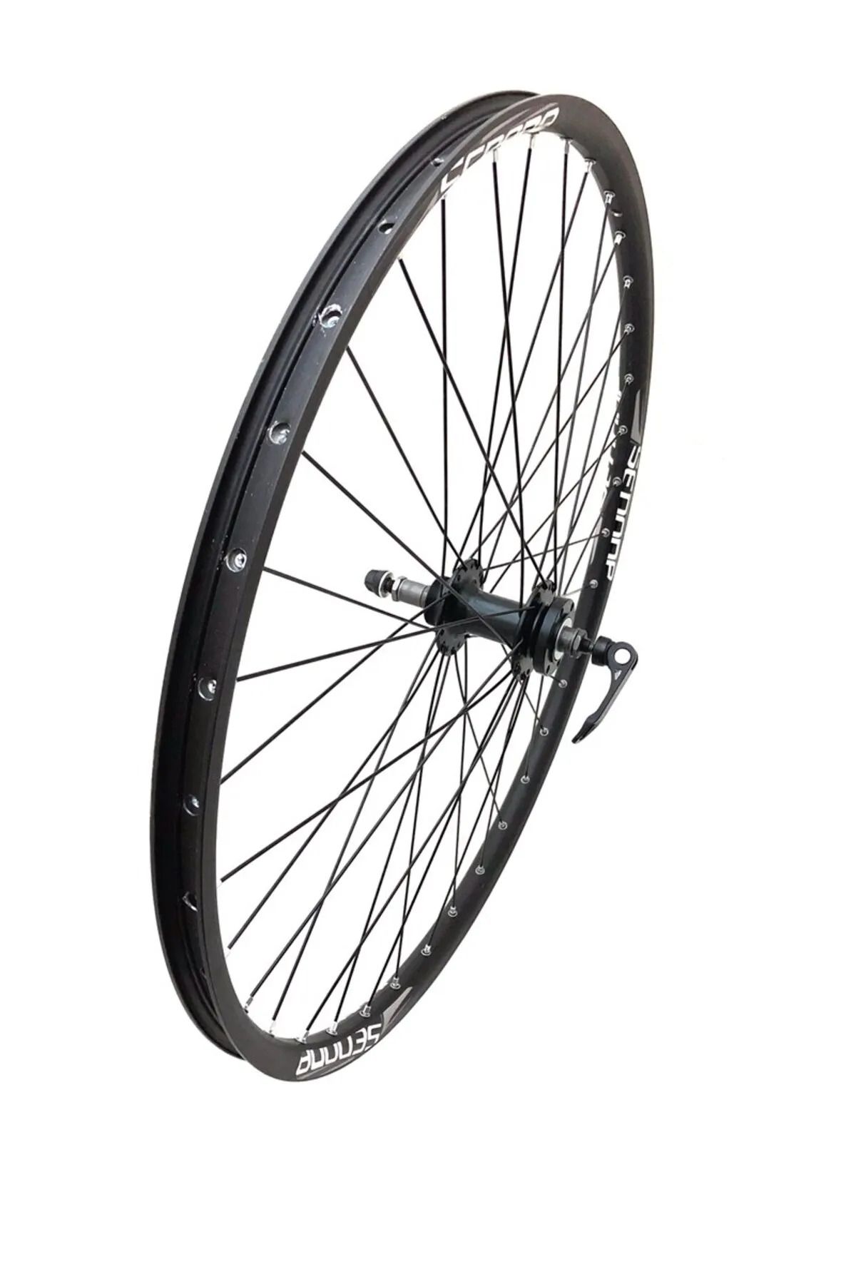örel bisiklet Vona 27.5 Çift Kat Disk Fren Uyumlu Arka Jant Seti 27.5 - Siyah