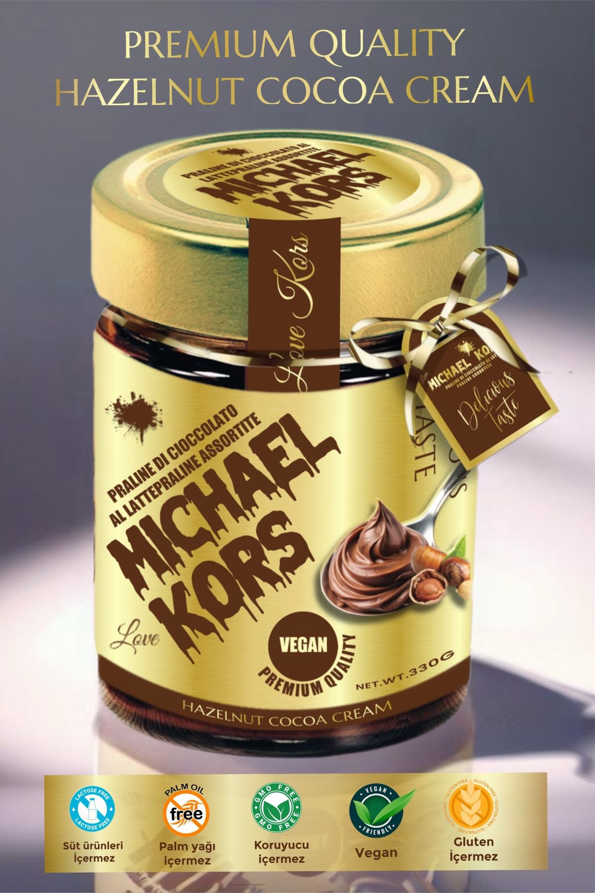 Michael Kors Love Michael Kors Praline Dı Cioccolato Al Latte Praline Assortite Kakaolu Fındık Kreması 330g