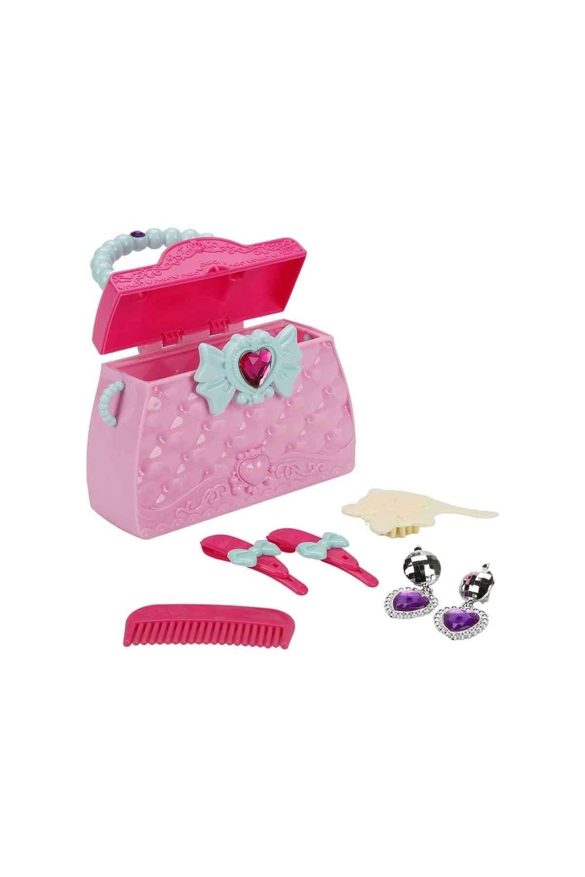 Pretty Pink-3398 6-Piece Beauty Set with Bag - Sunman 6