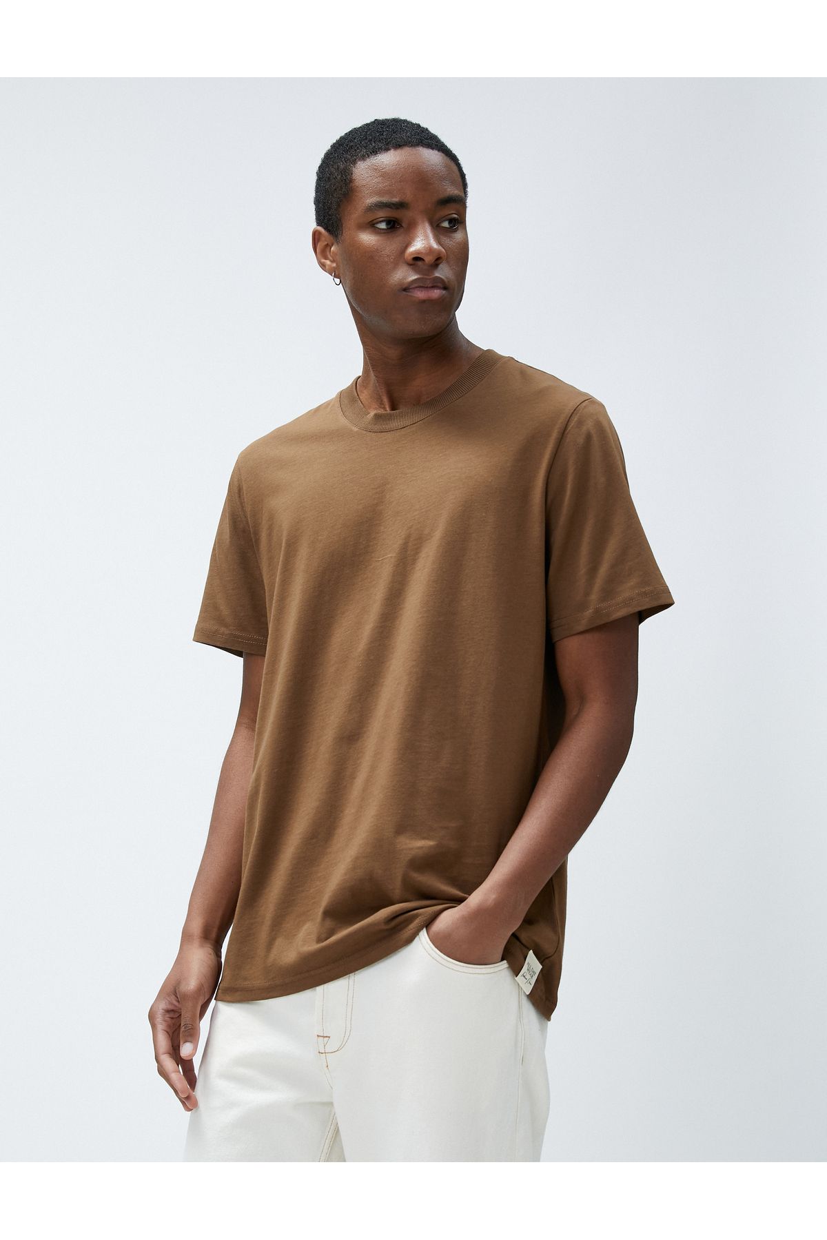 Koton-Κοντό μανίκι Basic T-Shirt Crew Neck 1