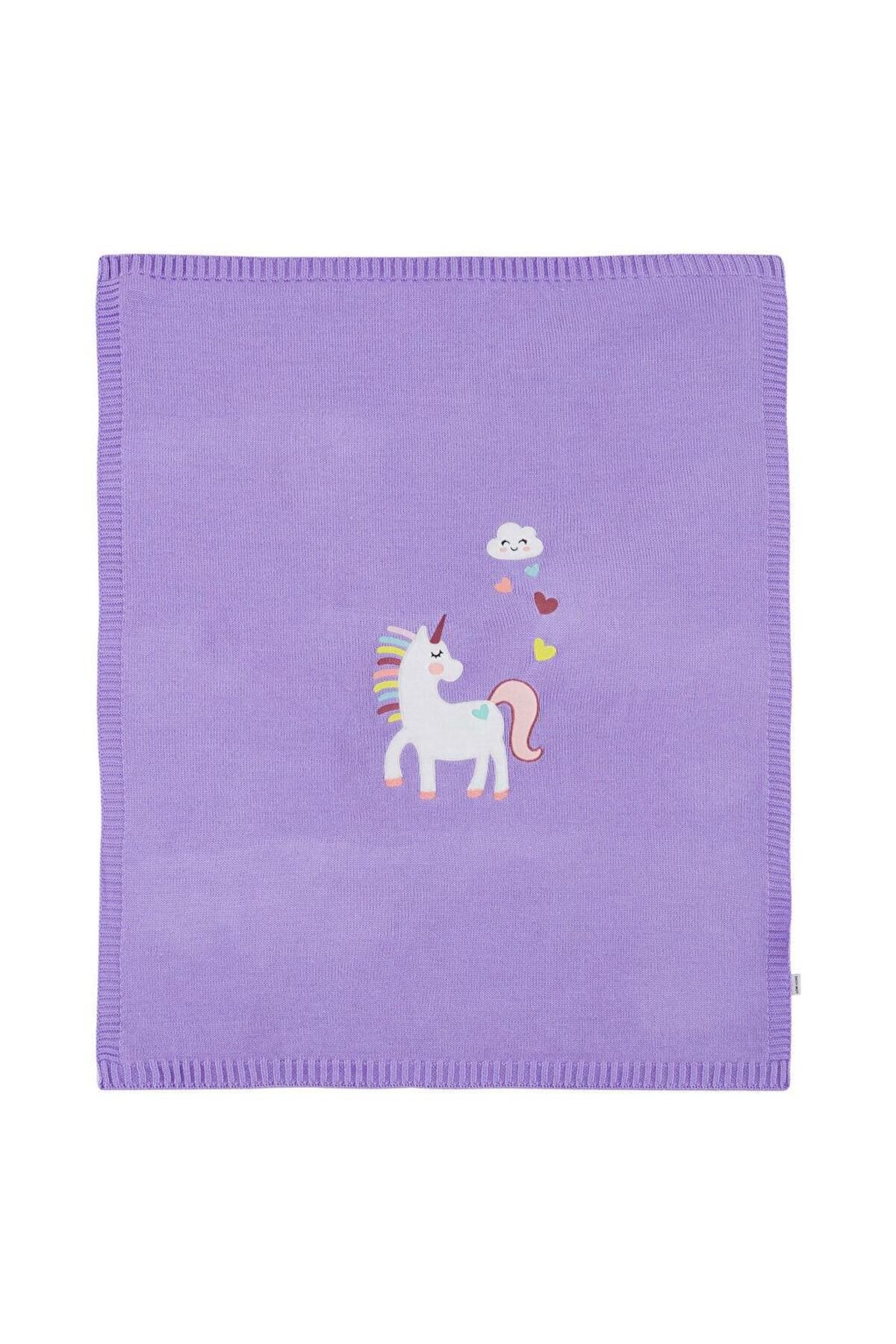 LC Waikiki-LCW HOME Pătură Brodată pentru Bebeluş 80x100 Cm 5