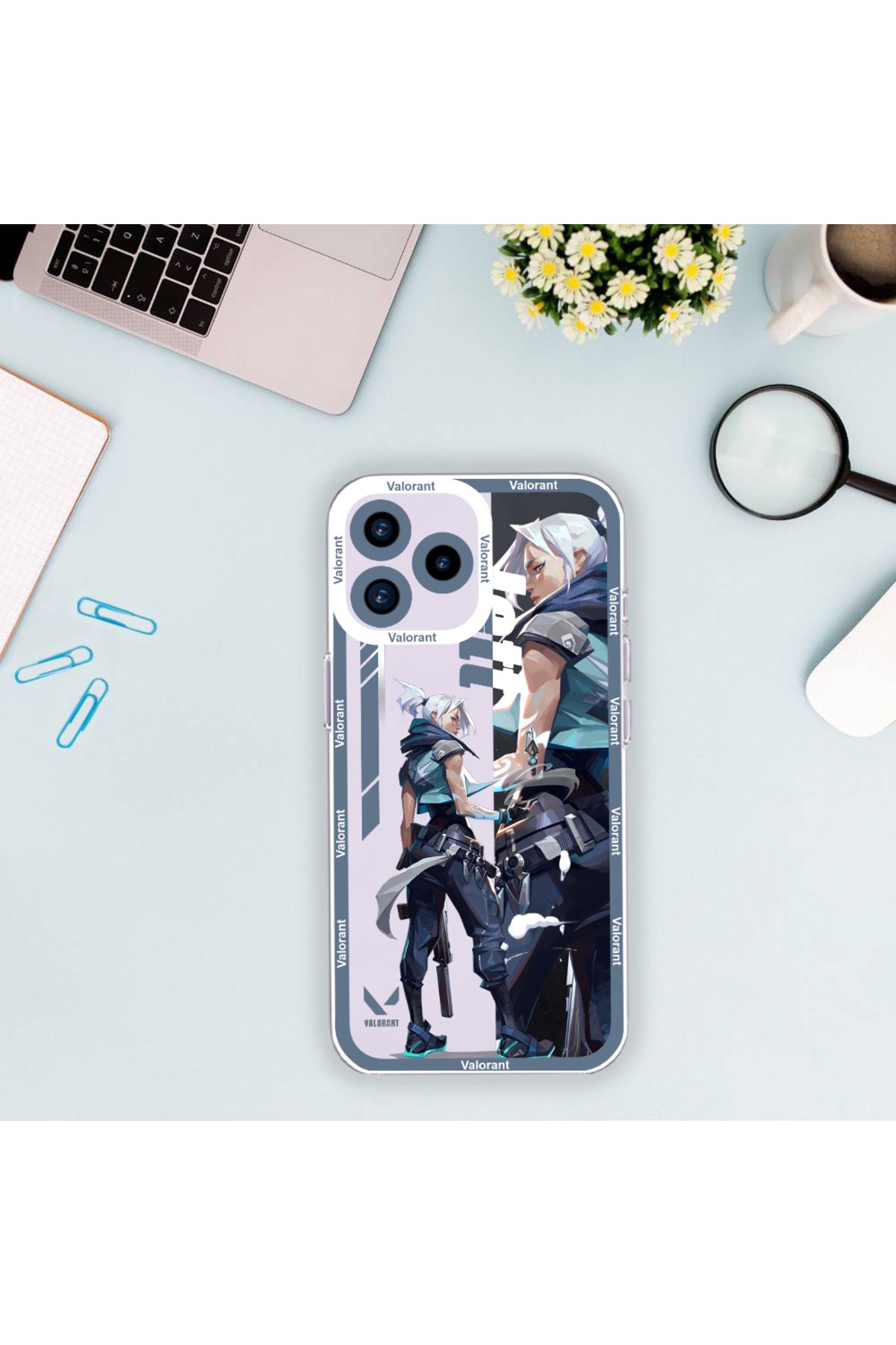 Choice-Valorant Game Phone Case For iPhone 11 12 Mini 13 14 Pro Max Transparent Shell 3