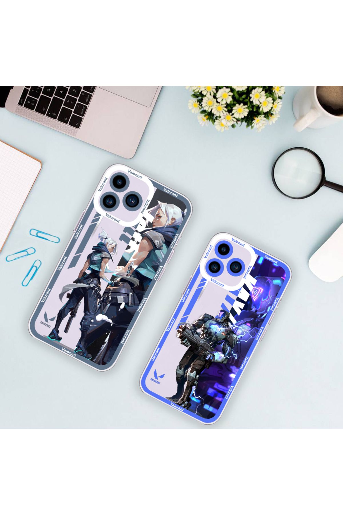 Choice-Valorant Game Phone Case For iPhone 11 12 Mini 13 14 Pro Max Transparent Shell 2