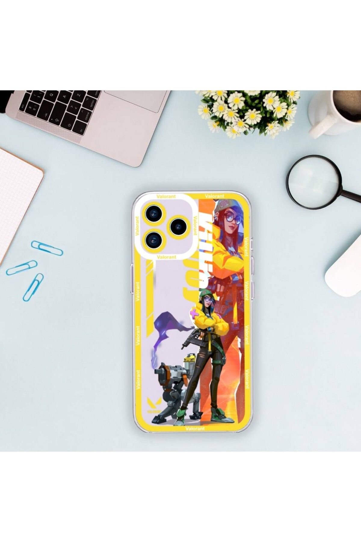Choice-Valorant Game Phone Case For iPhone 11 12 Mini 13 14 Pro Max Transparent Shell 1