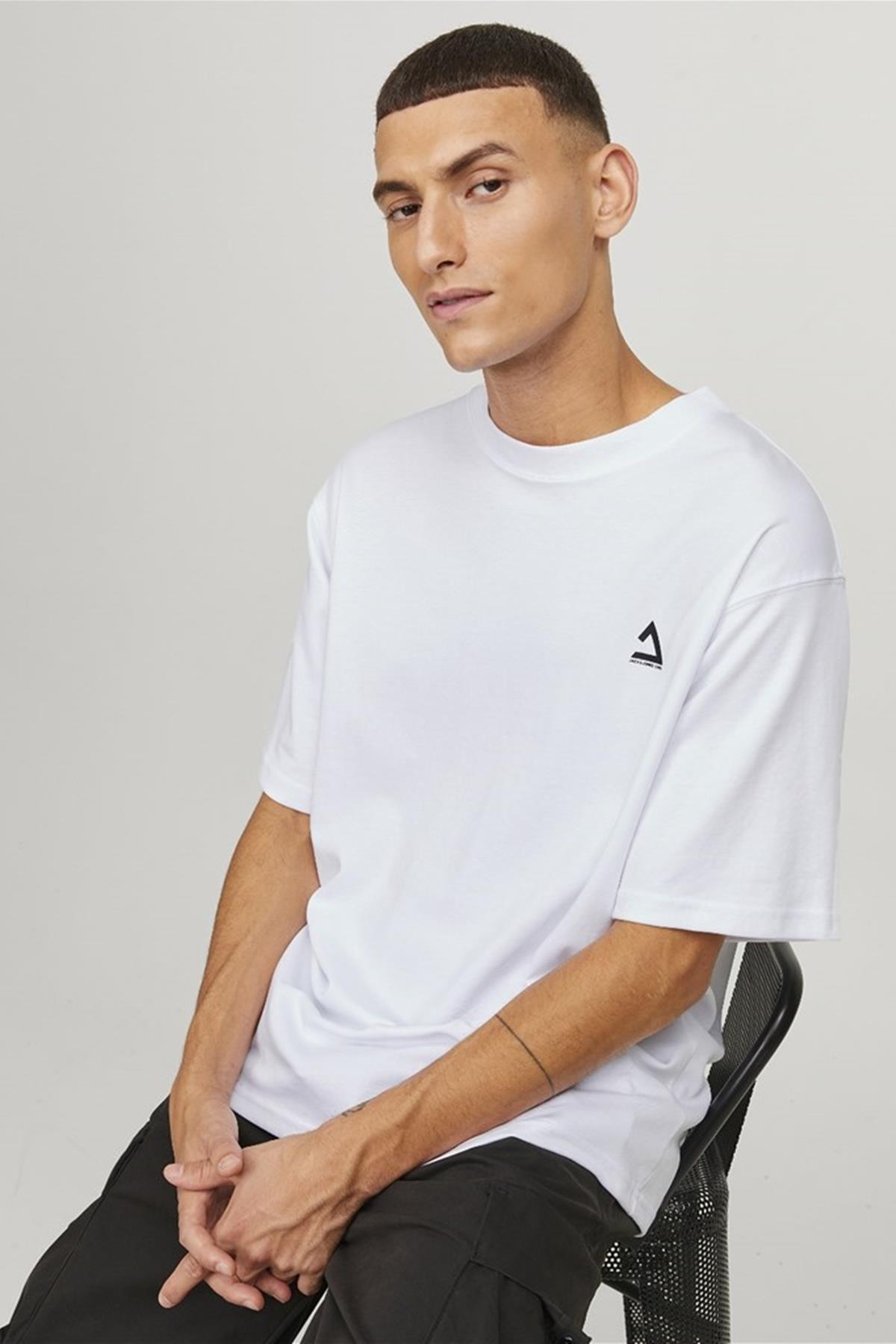 تیشرت مردانه راسته آستین کوتاه | جک اند جونز Jack & Jones 12253435 - تصویر 4