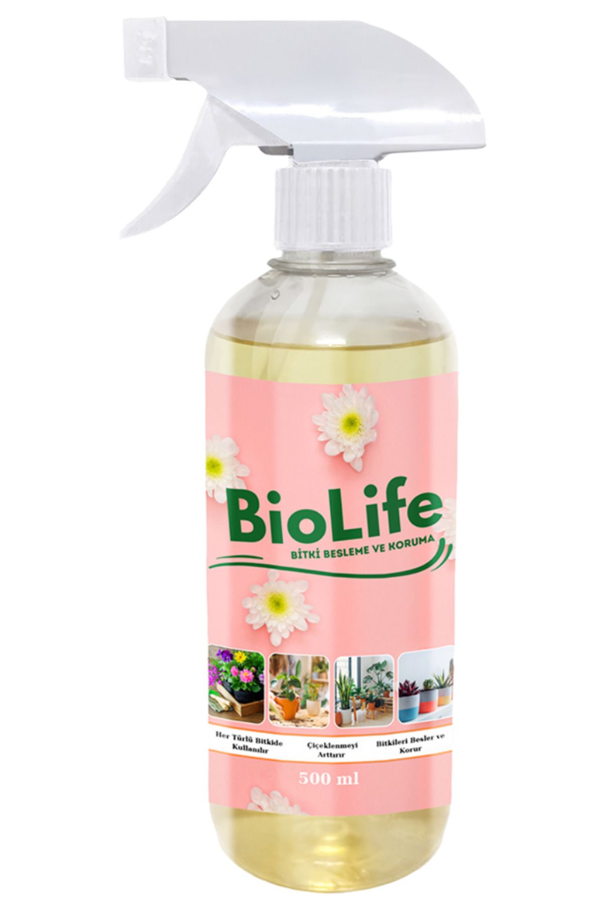 Biolife Bitki Besleme (500ML) Bitkiler Için Atom Karışım. Bitkilerin Canlanmasını Sağlar.