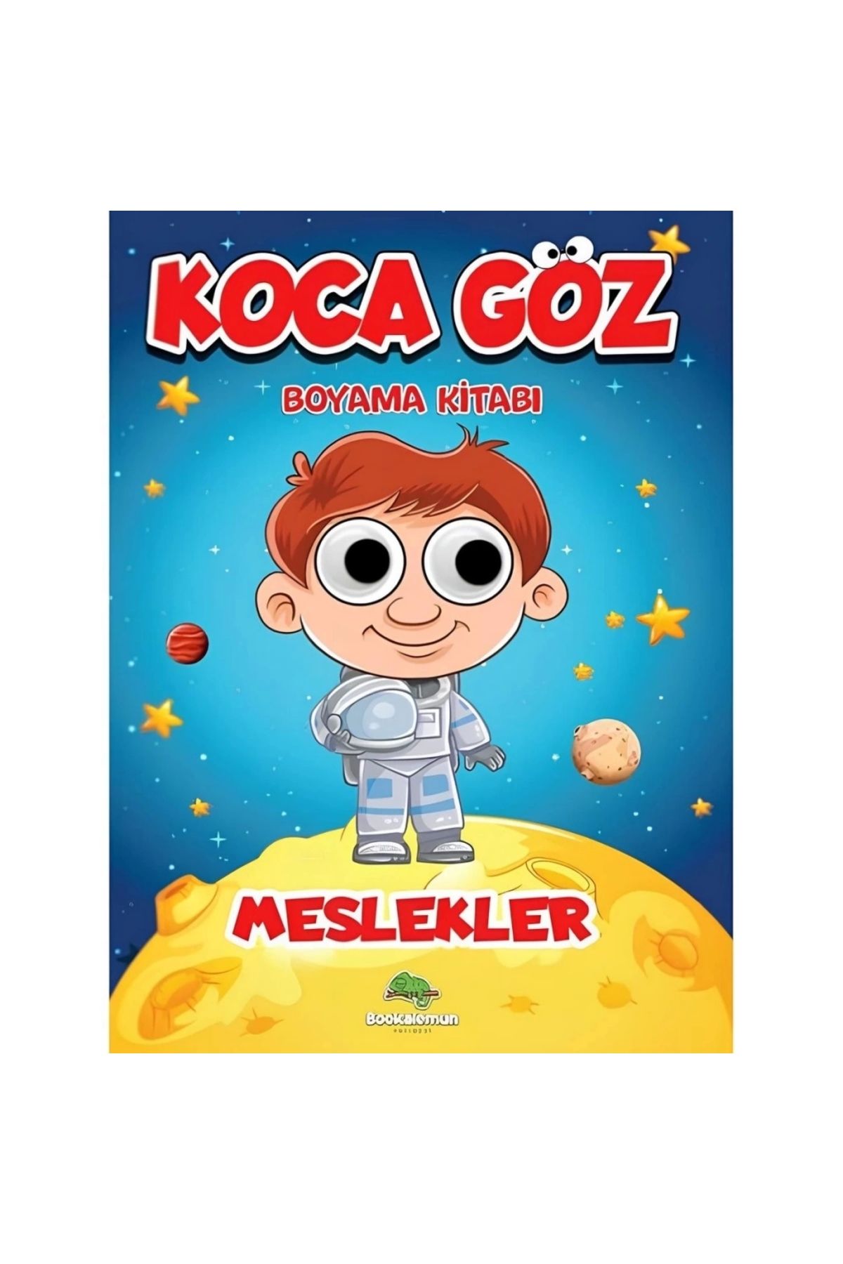 Finetoo Çocuk Koca Göz Meslekler Boyama Kitabı