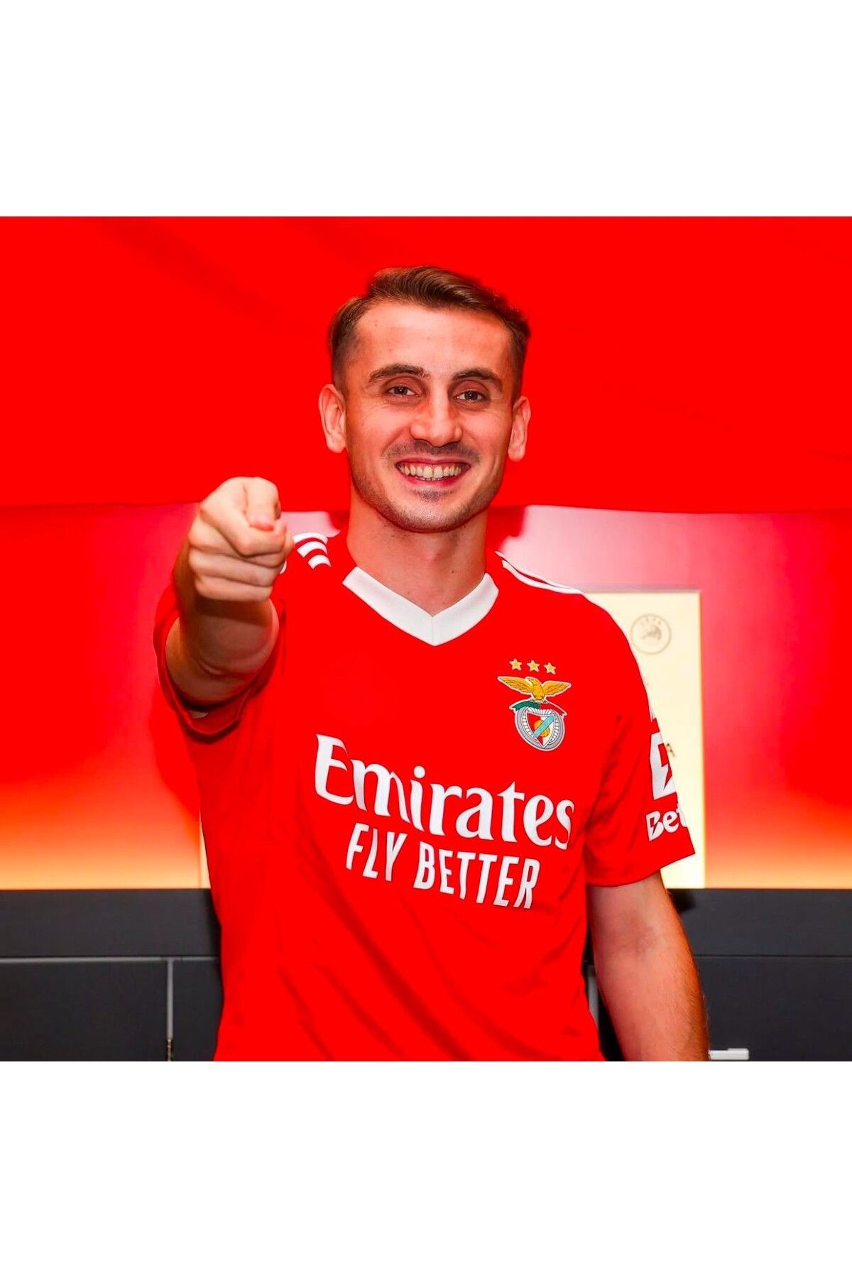 BARBITOS yeni sezon 2024/25 kerem aktürkoğlu benfica iç saha forması zp1