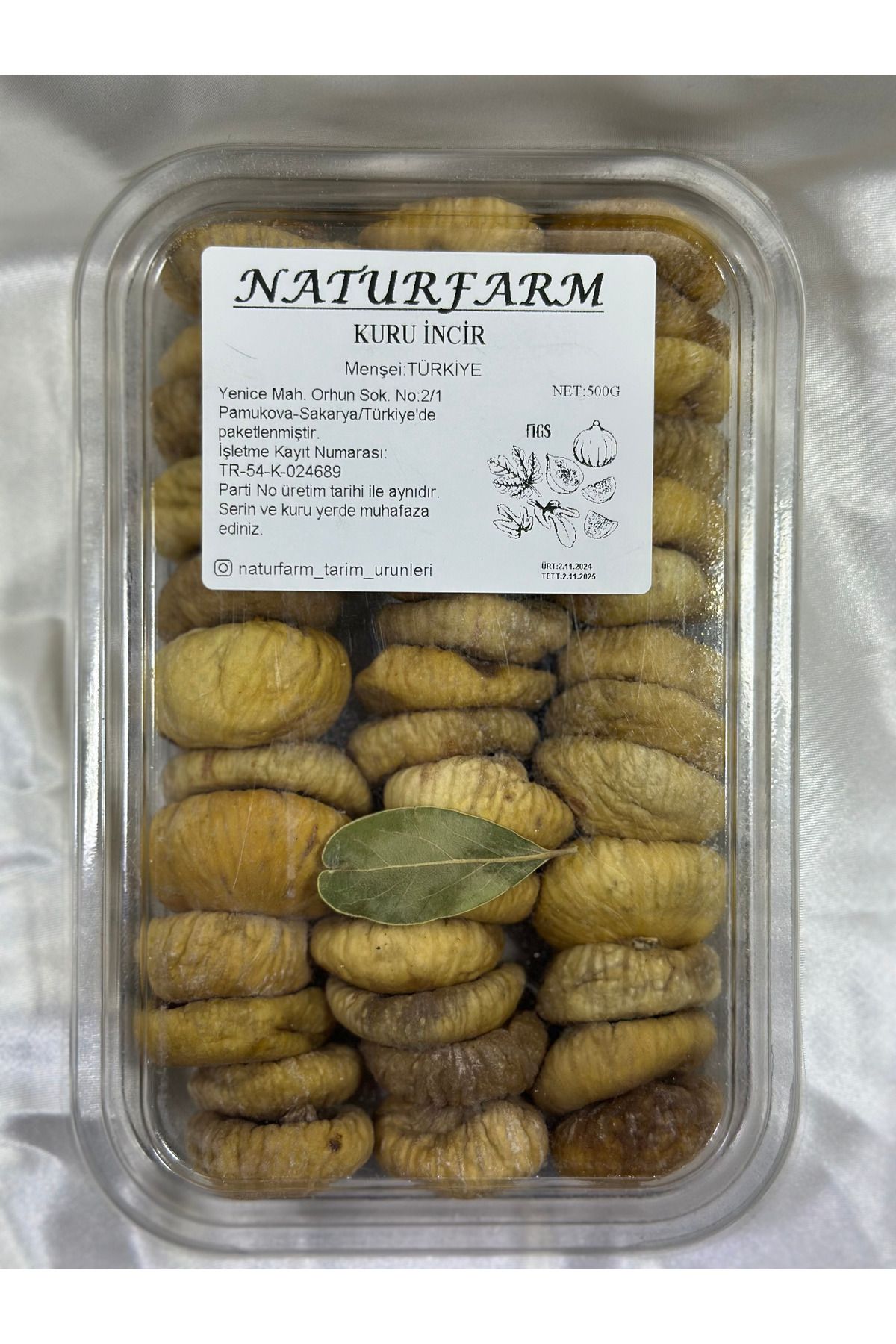 NATURFARM KURU İNCİR 500 GR