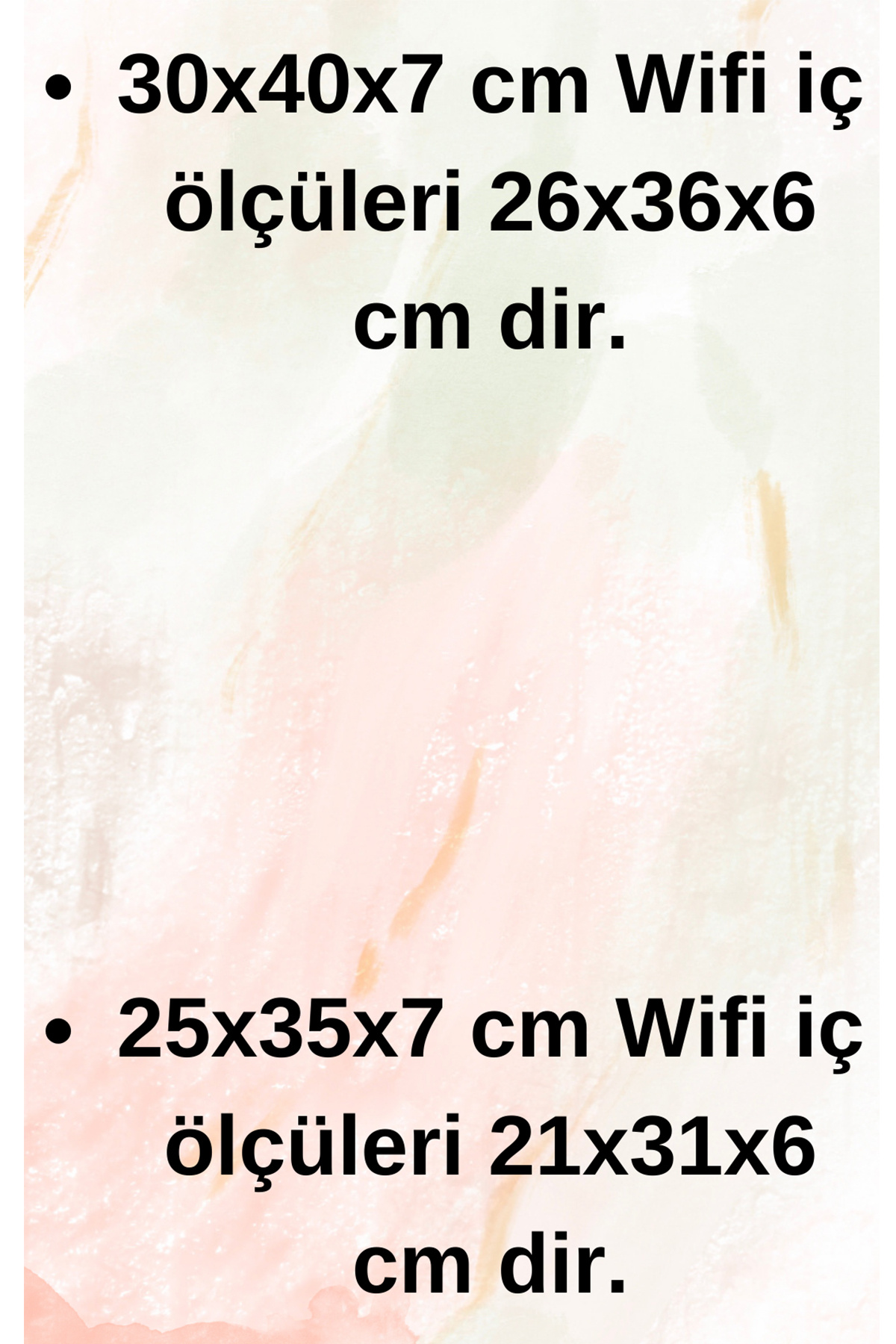 HKM Ticaret-25X35X7 cm - Wall Hanging Fuse & Modem-Wifi Storage Box! Flat Model 2