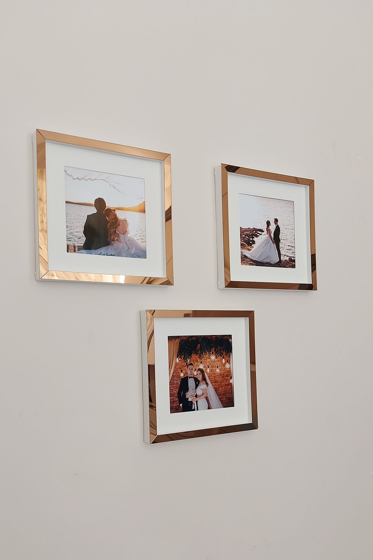 hobicehayaller-Remove and Plug Memory Frame! 3 Piece Frames with Adhesive Square Passport 3
