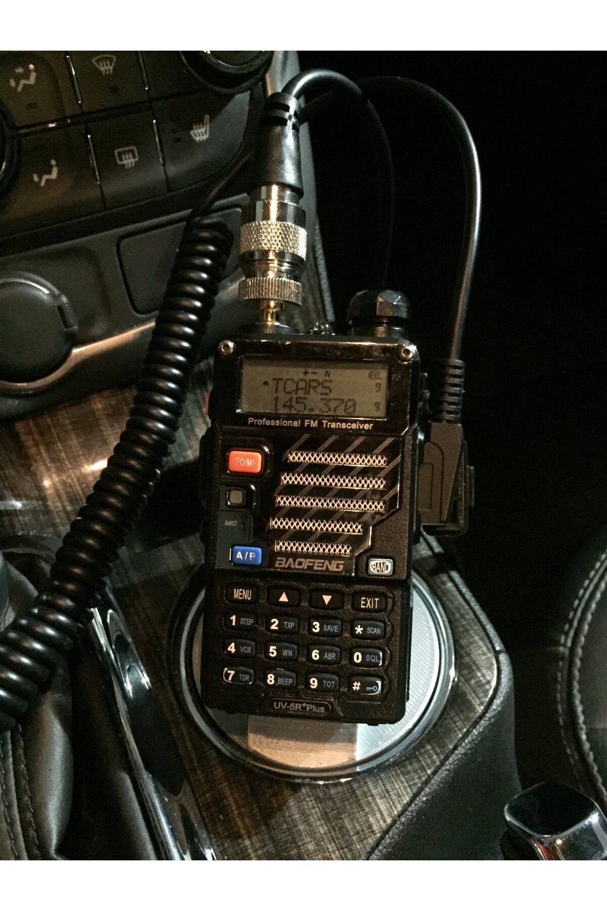 Vision Craft Baofeng Uv-5R, Yaesu Uzaktan Kafa Radyo Araba Bardak Tutucu Montajı T2517549