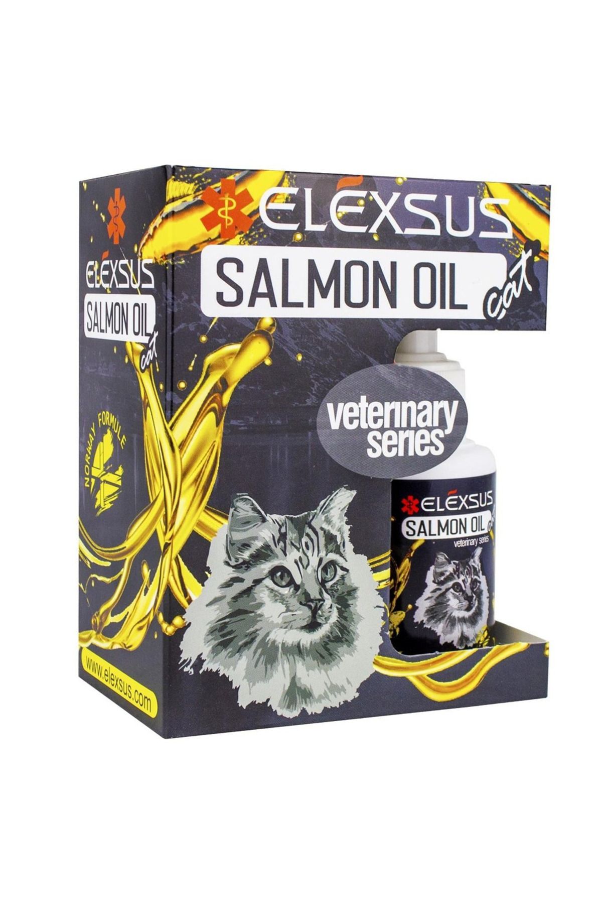 Elexsus PETLOVEBUTİK ELEXSUS SALMON OİL 100ML KEDİLER İÇİN SOMON YAĞI