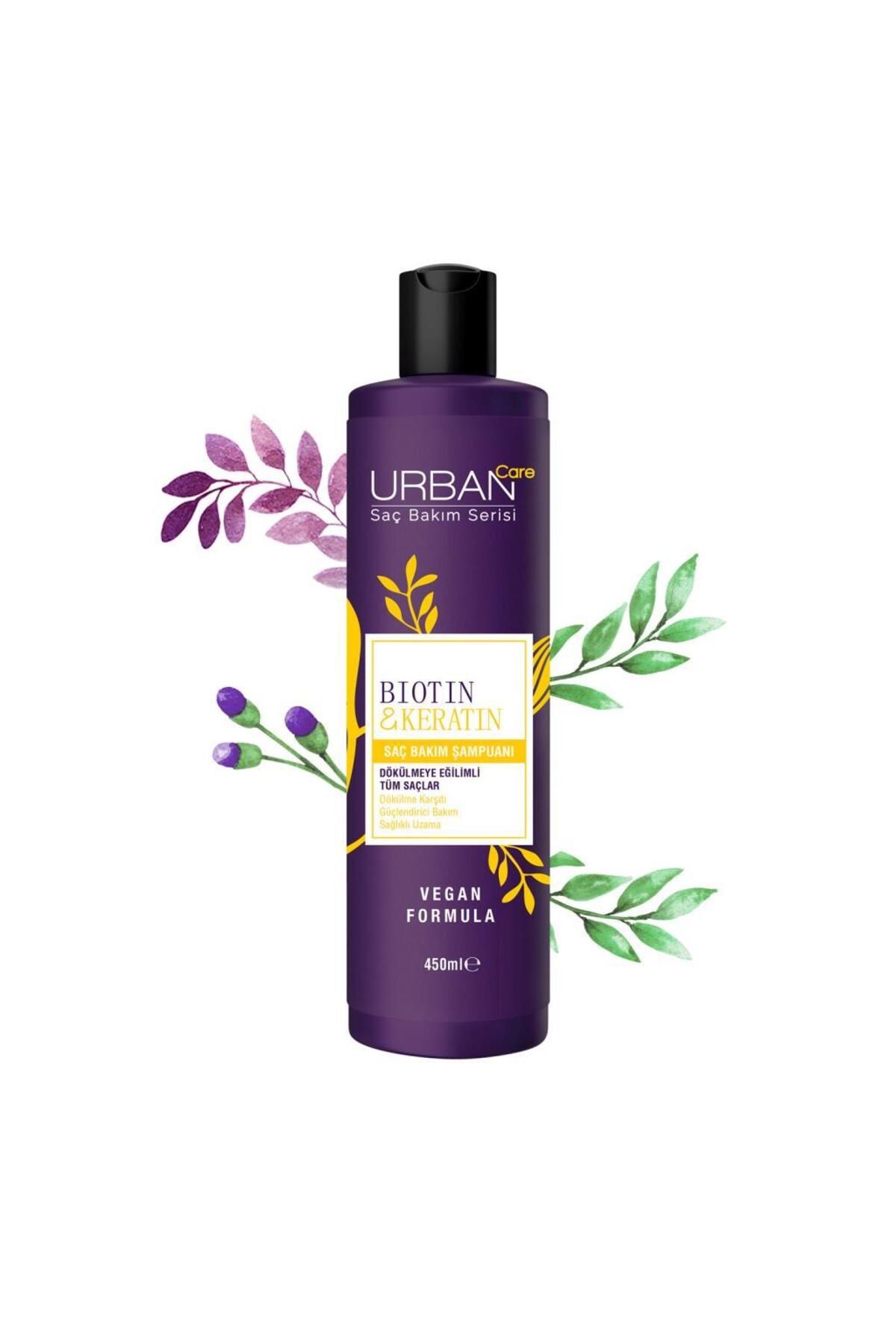 Urban Care Biotin&keratin Dökülmeye Eğilimli Saçlara Özel Şampuan-vegan-450 Ml-6