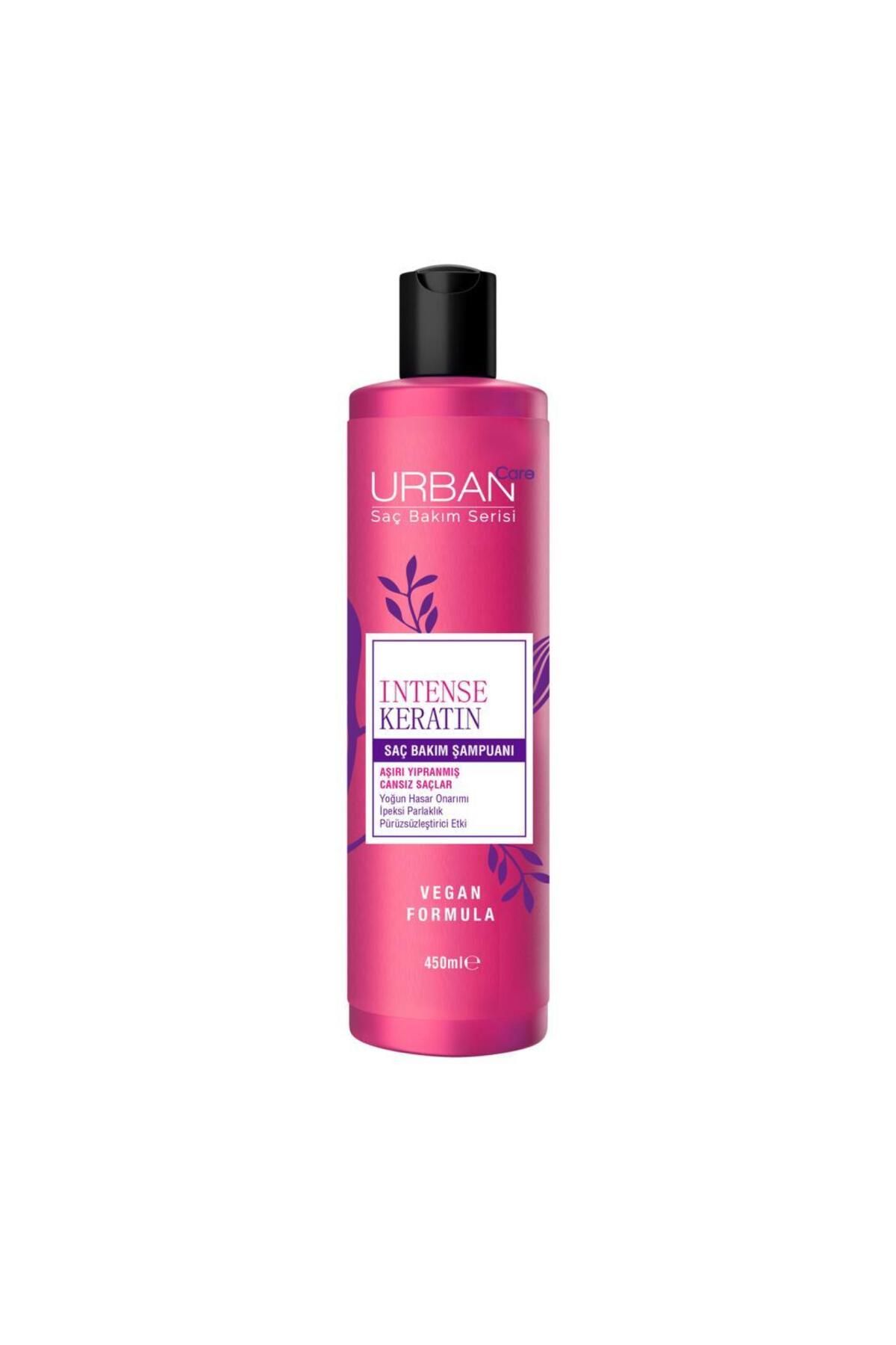 Urban Care Intense Keratin Aşırı Yıpranmış Saçlara Özel Saç Bakım Şampuanı-450 Ml-vegan-5