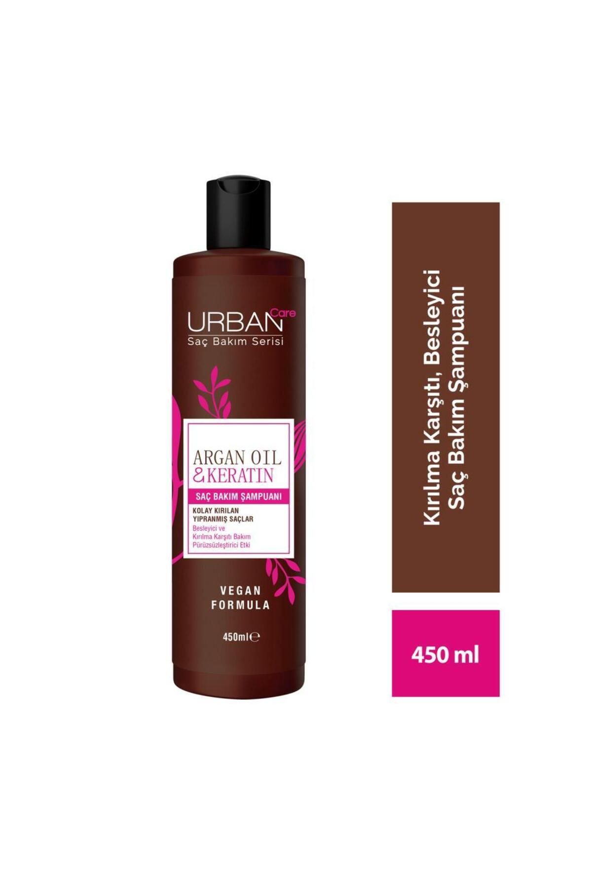 Urban Care Argan Yağı Kolay Kırılan Yıpranmış Saçlara Özel Saç Bakım Şampuanı-vegan-450 Ml-4