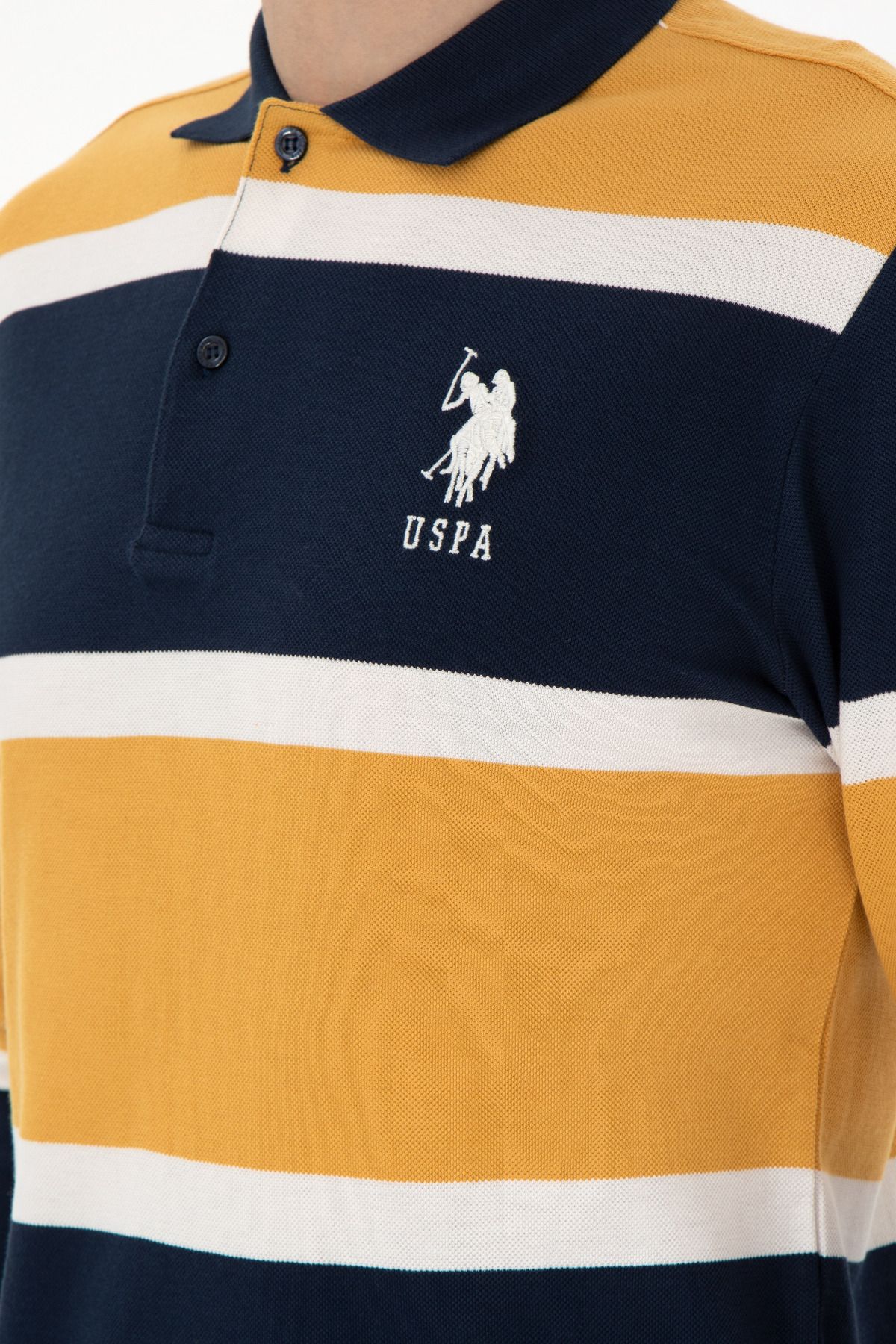 U.S. Polo Assn.-Men's Mustard Sweatshirt 50270886 -Vr072 7