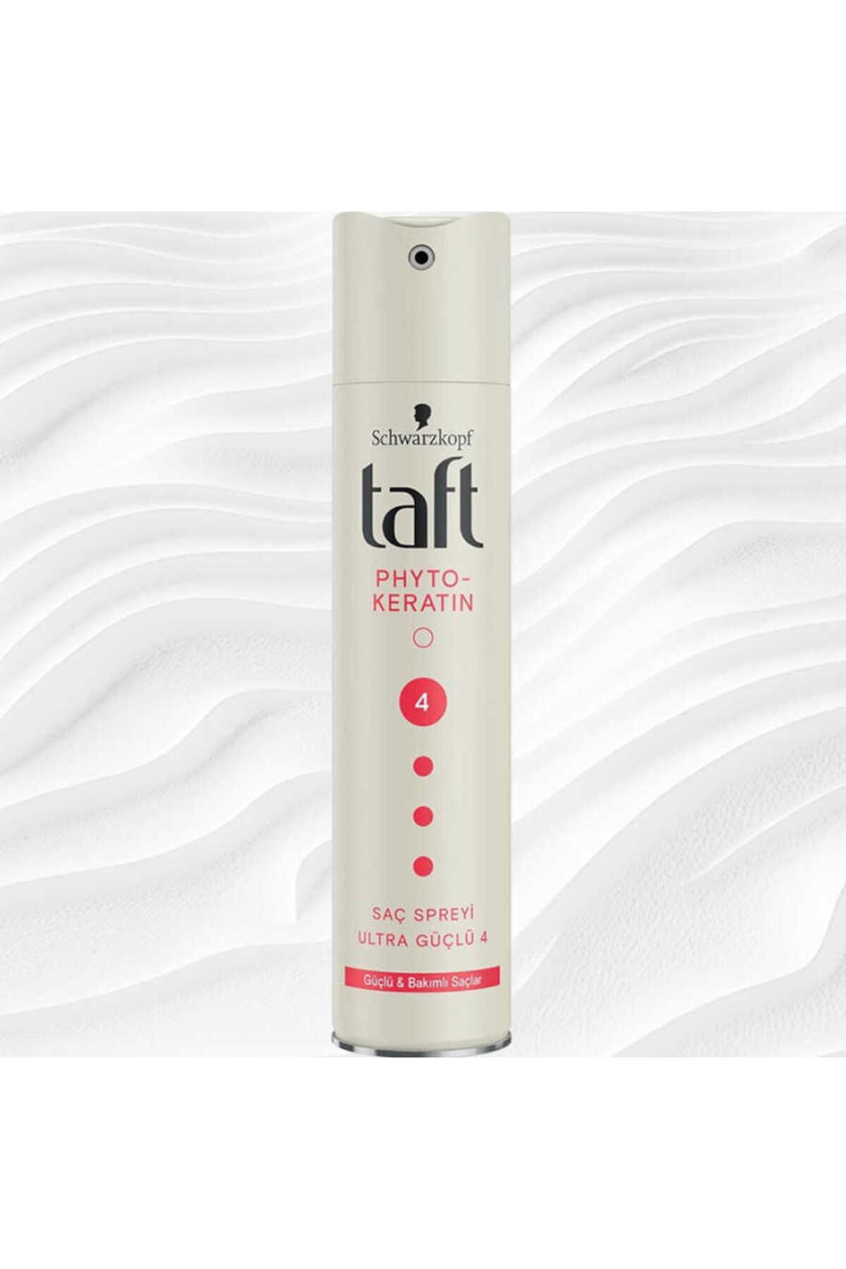 Schwarzkopf Taft Saç Spreyi 4 Phyto-Keratin 250 ML