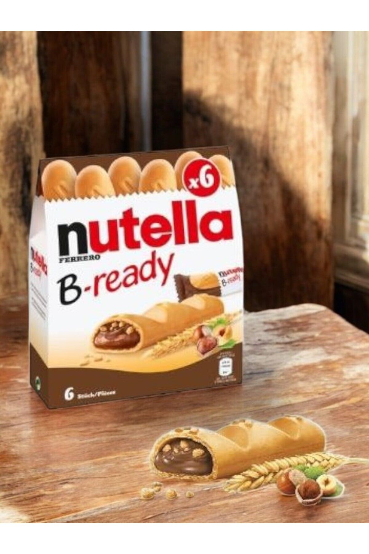 Nutella B-ready 6 Stick 132 Gr