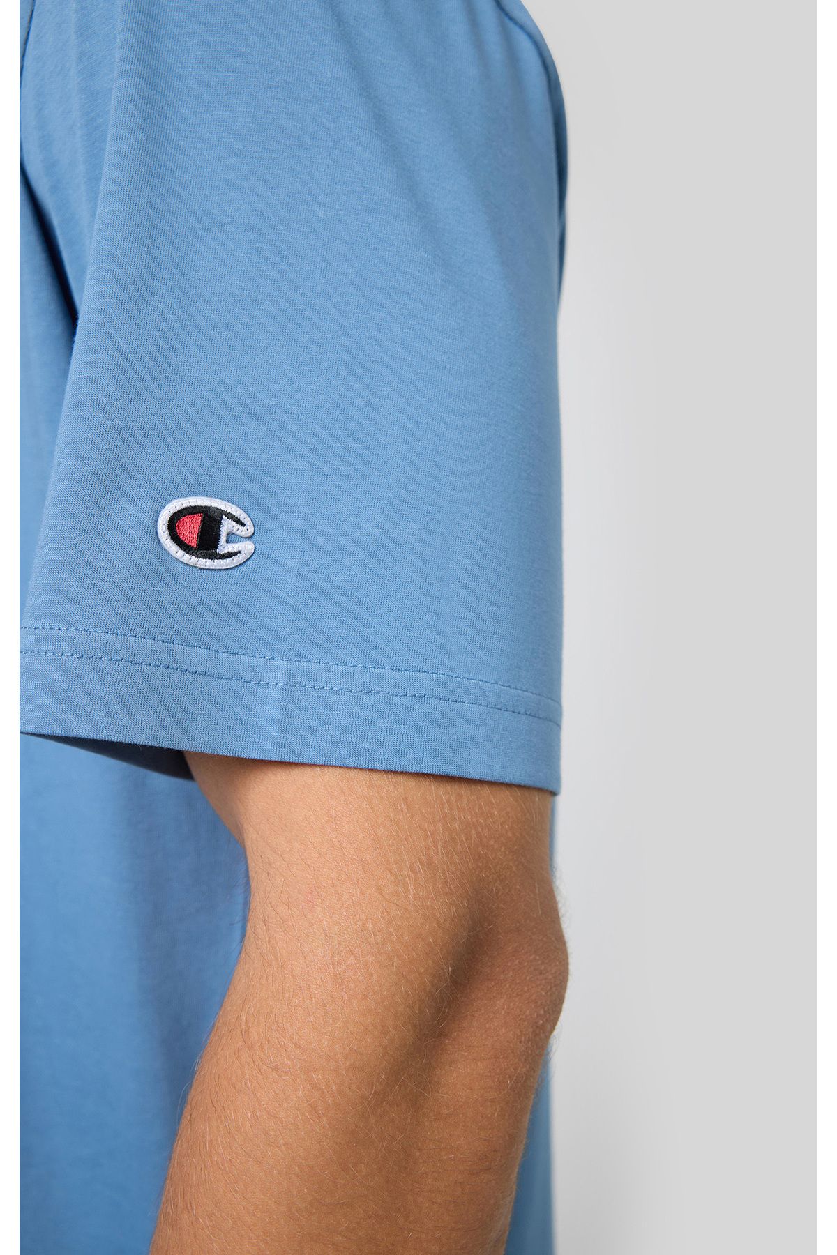 تی شرت آبی مردانه فروشگاه اسکریپت SS TEE اورجینال Champion