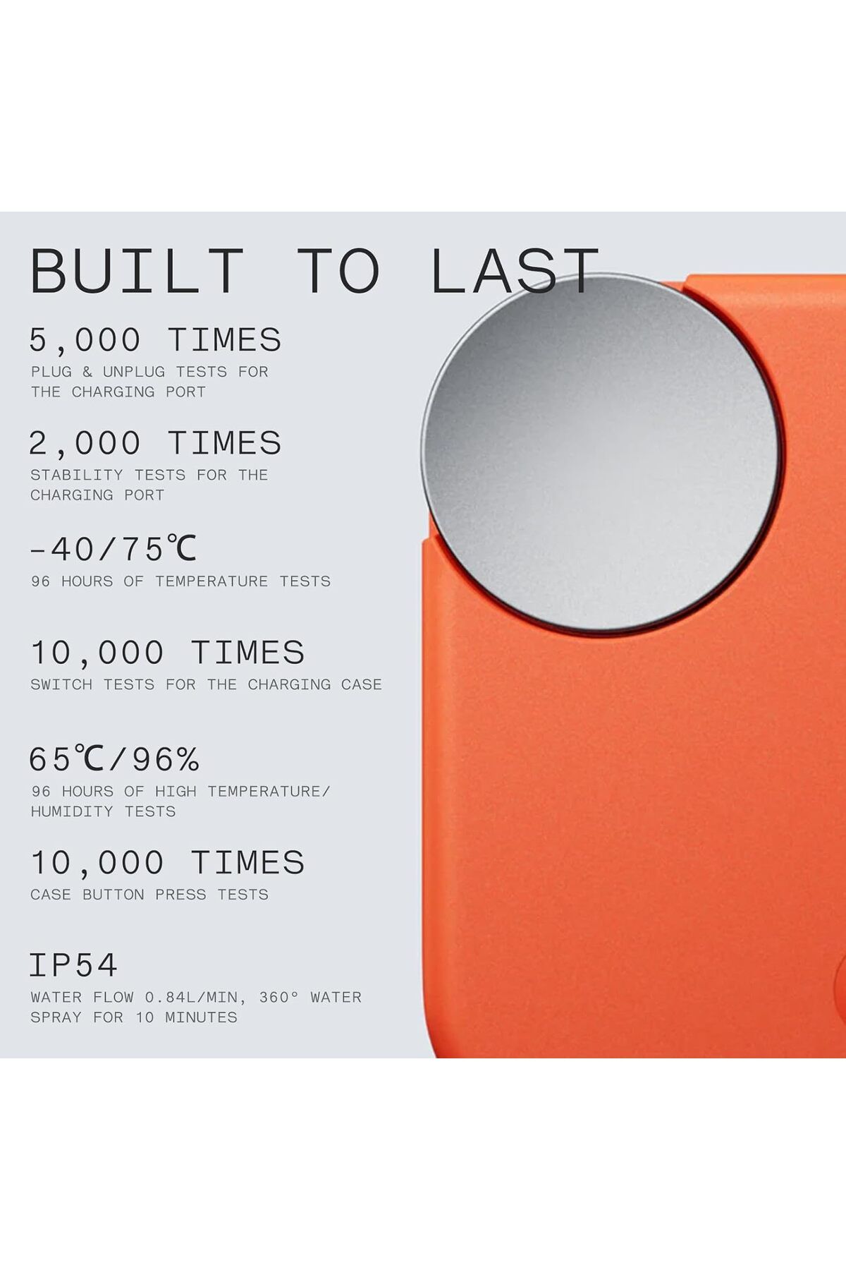 cmf by NOTHING-Buds Wireless Earbuds, 42dB Active Noise Cancellation, 35.5H Playtime, IP54 Waterproo 7