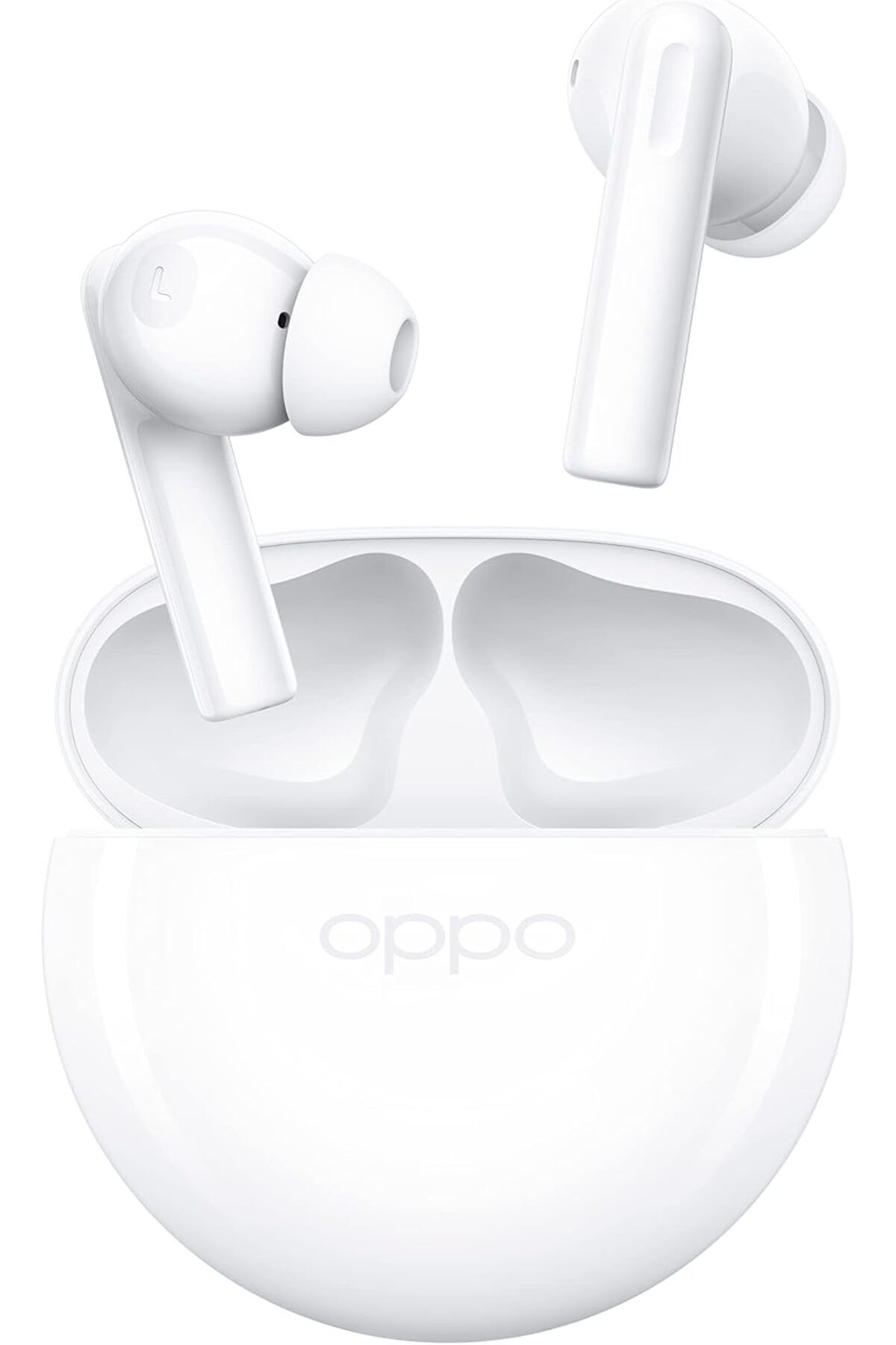 OPPO-Enco Buds2 Wireless Headphone,Up to 28 Hours of Listening Time,Noise cancellation, White 1
