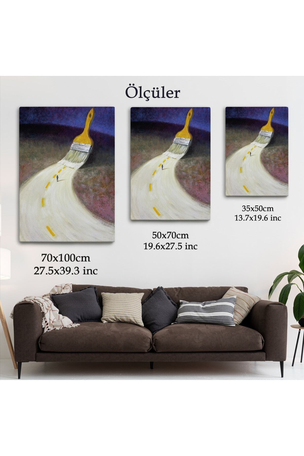 Kendi Yolunu Çiz Duvar Tablosu görsel 5