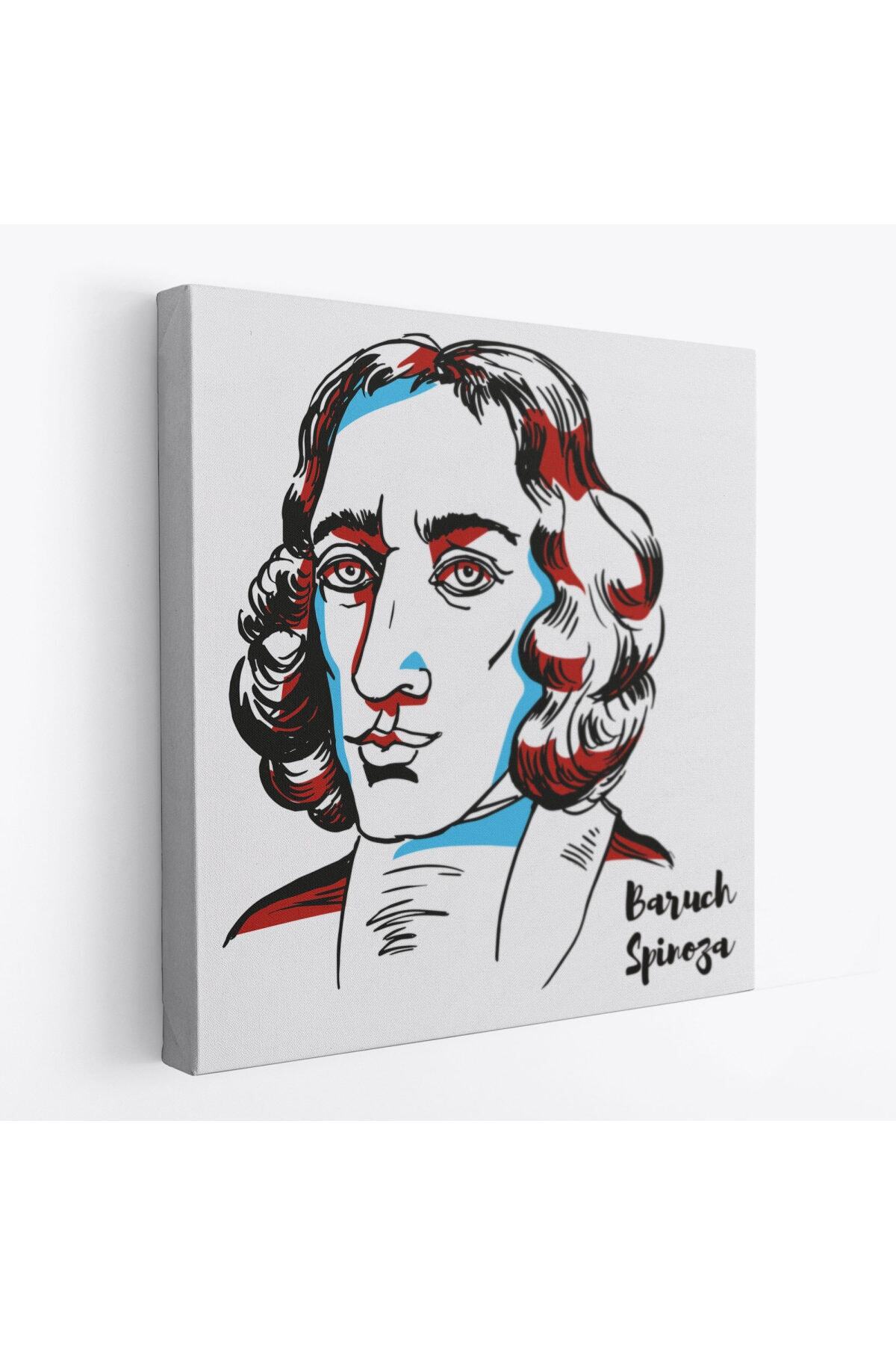 Baruch Spinoza Dekoratif Kanvas Tablo