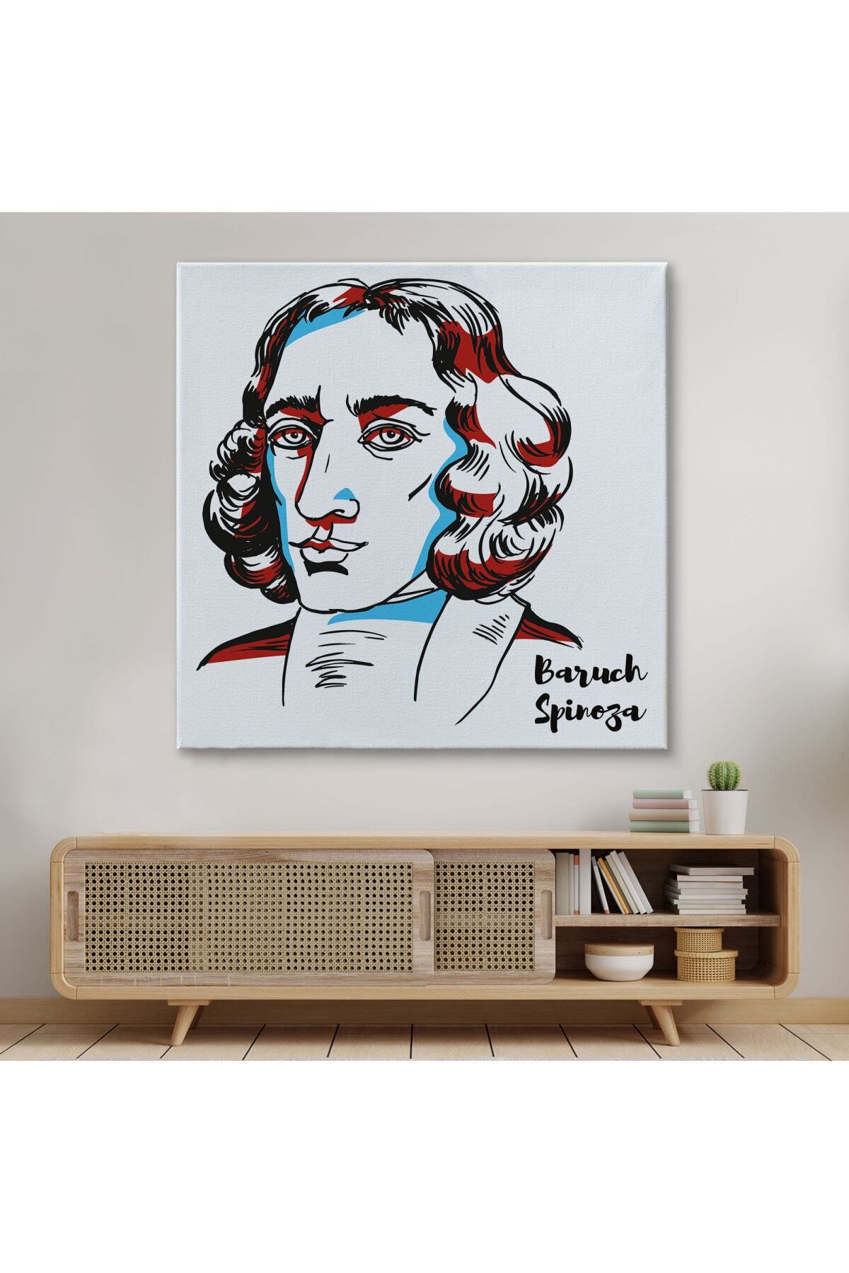 Baruch Spinoza Dekoratif Kanvas Tablo görsel 7