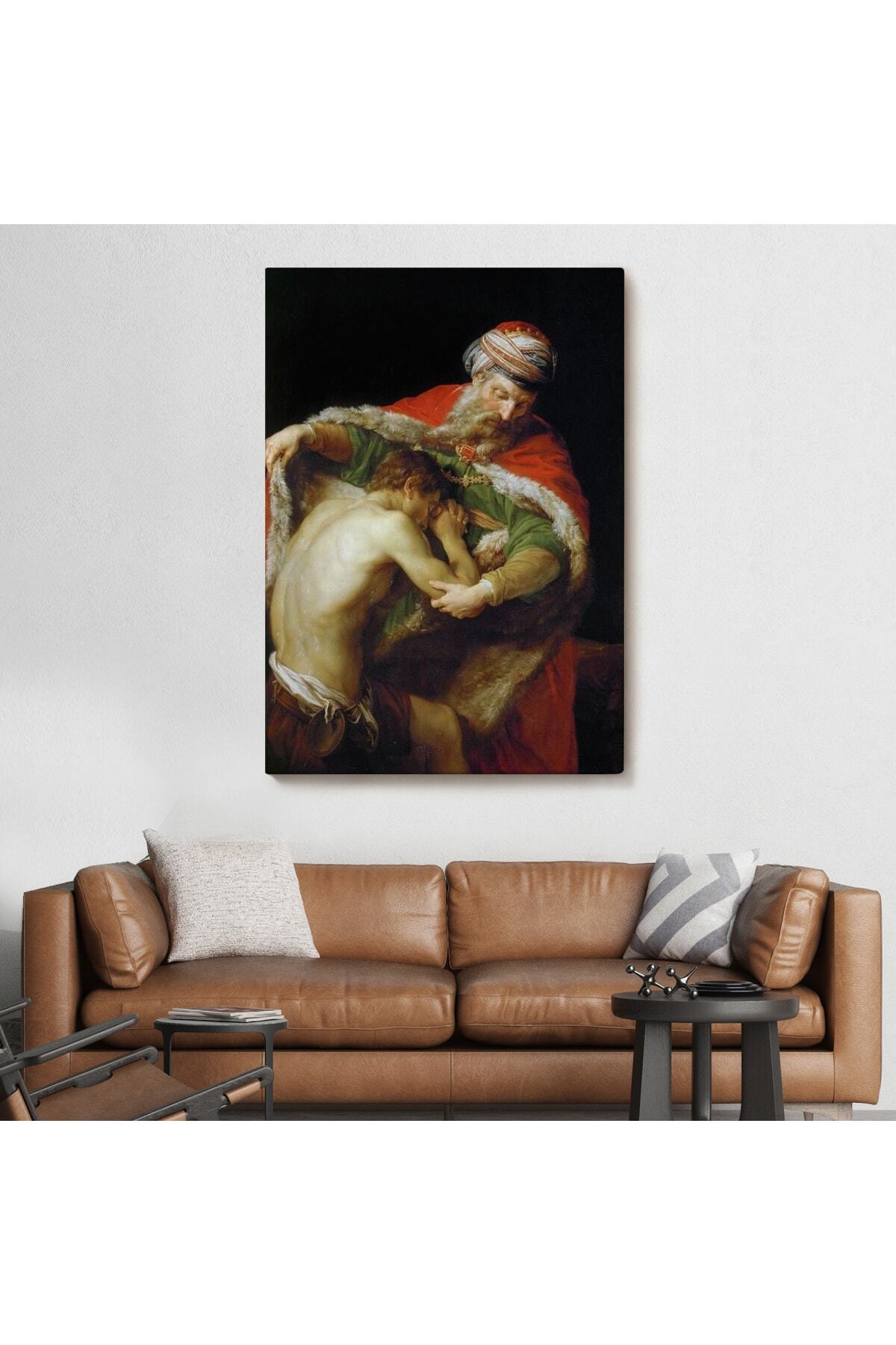 Savurgan Oğulun Dönüş Kanvas Tablosu - The Return Of The Prodigal Son görsel 2