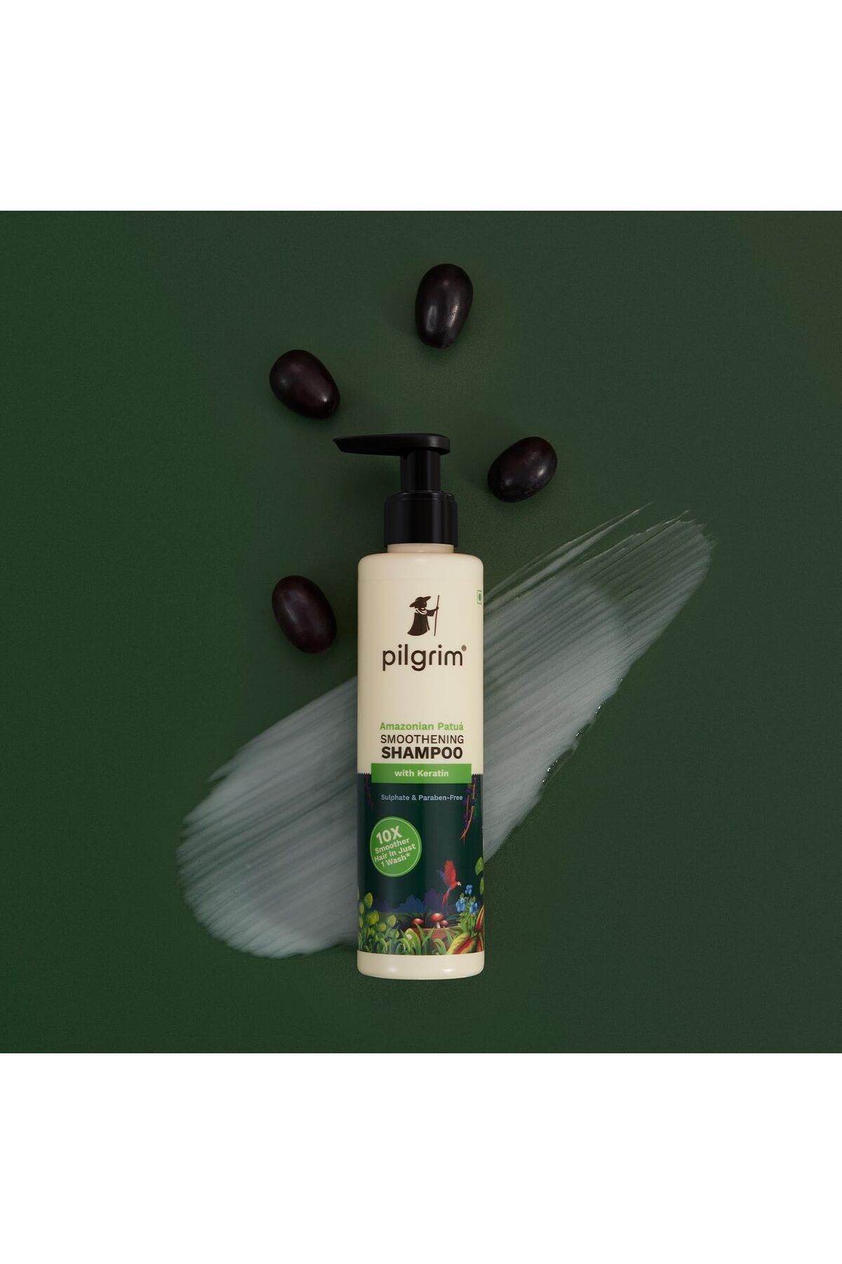 Pilgrim-Amazonian Patua Smoothening Shampoo with keratin 200 ml 6