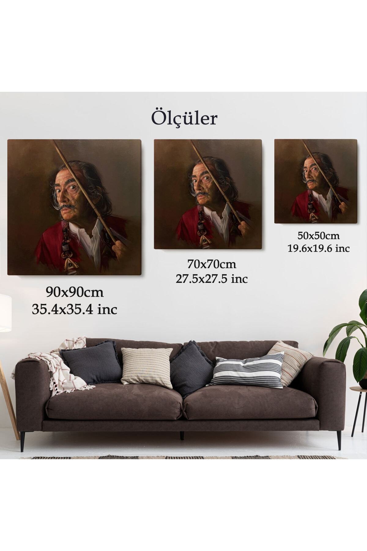 Salvador Dali Kanvas Tablo görsel 6