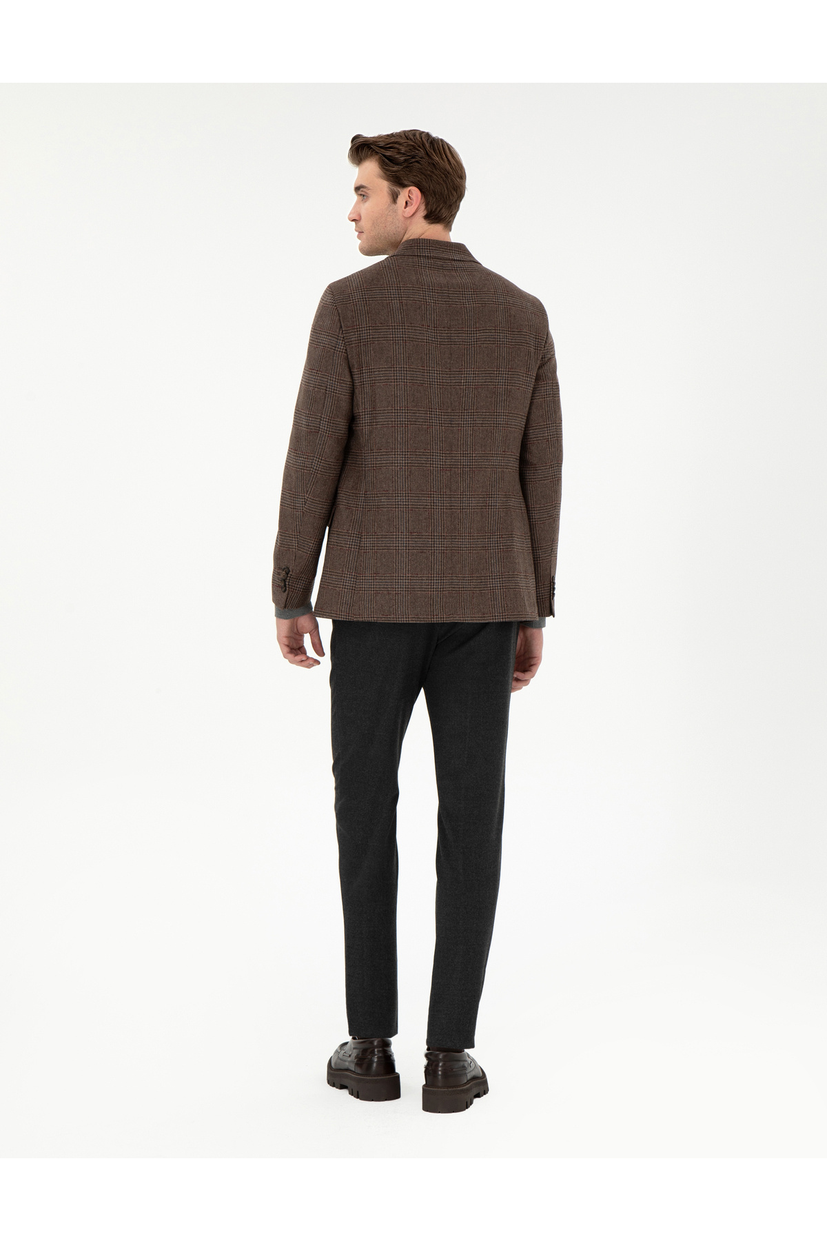 شلوار مردانه راسته فاق نرمال | پیر کاردین Pierre Cardin 1111909 - تصویر 4