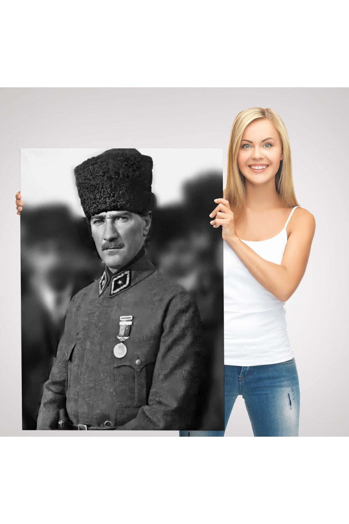 Atatürk Tablosu Kanvas görsel 3