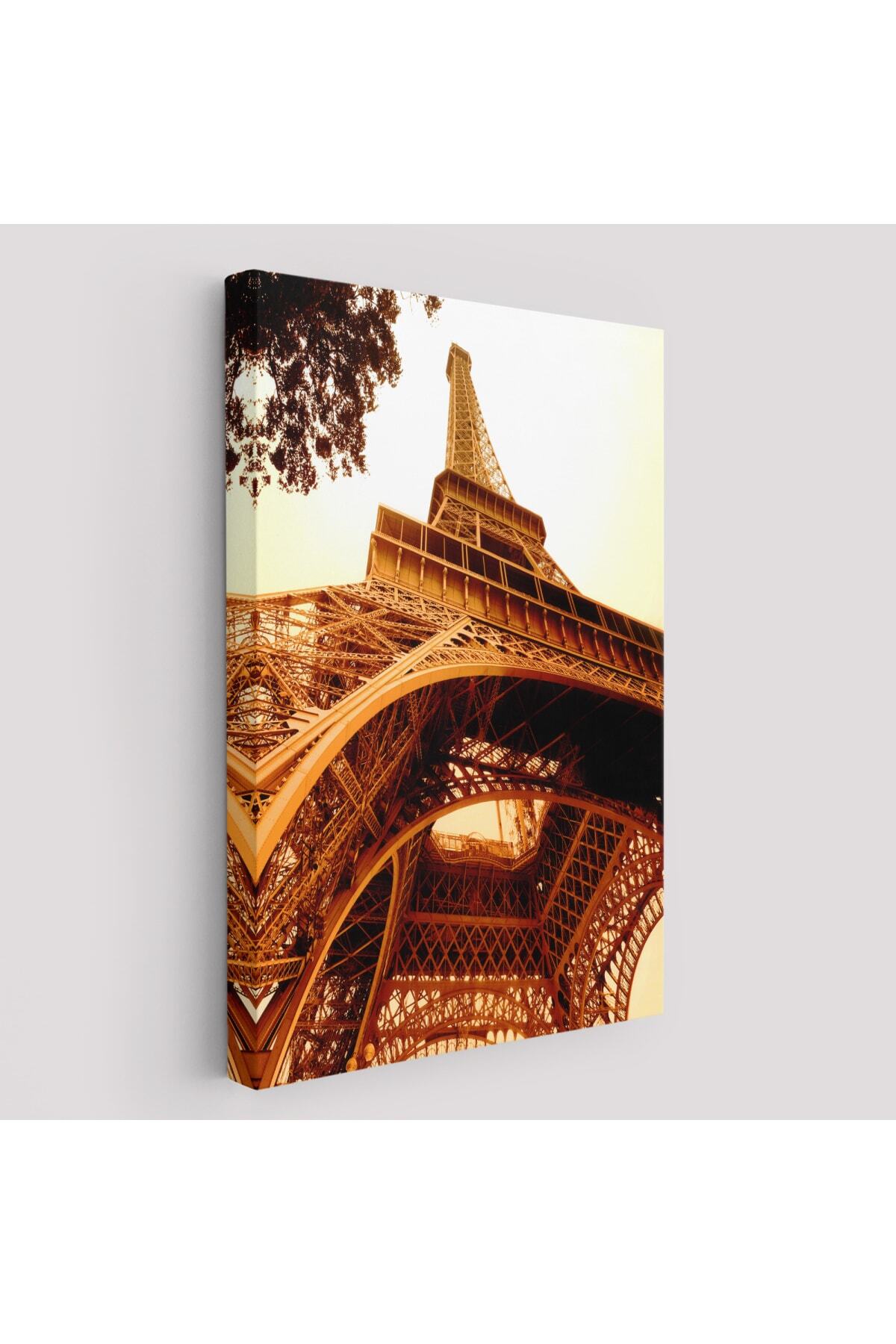 Paris Eyfel Kulesi Kanvas Duvar Tablosu