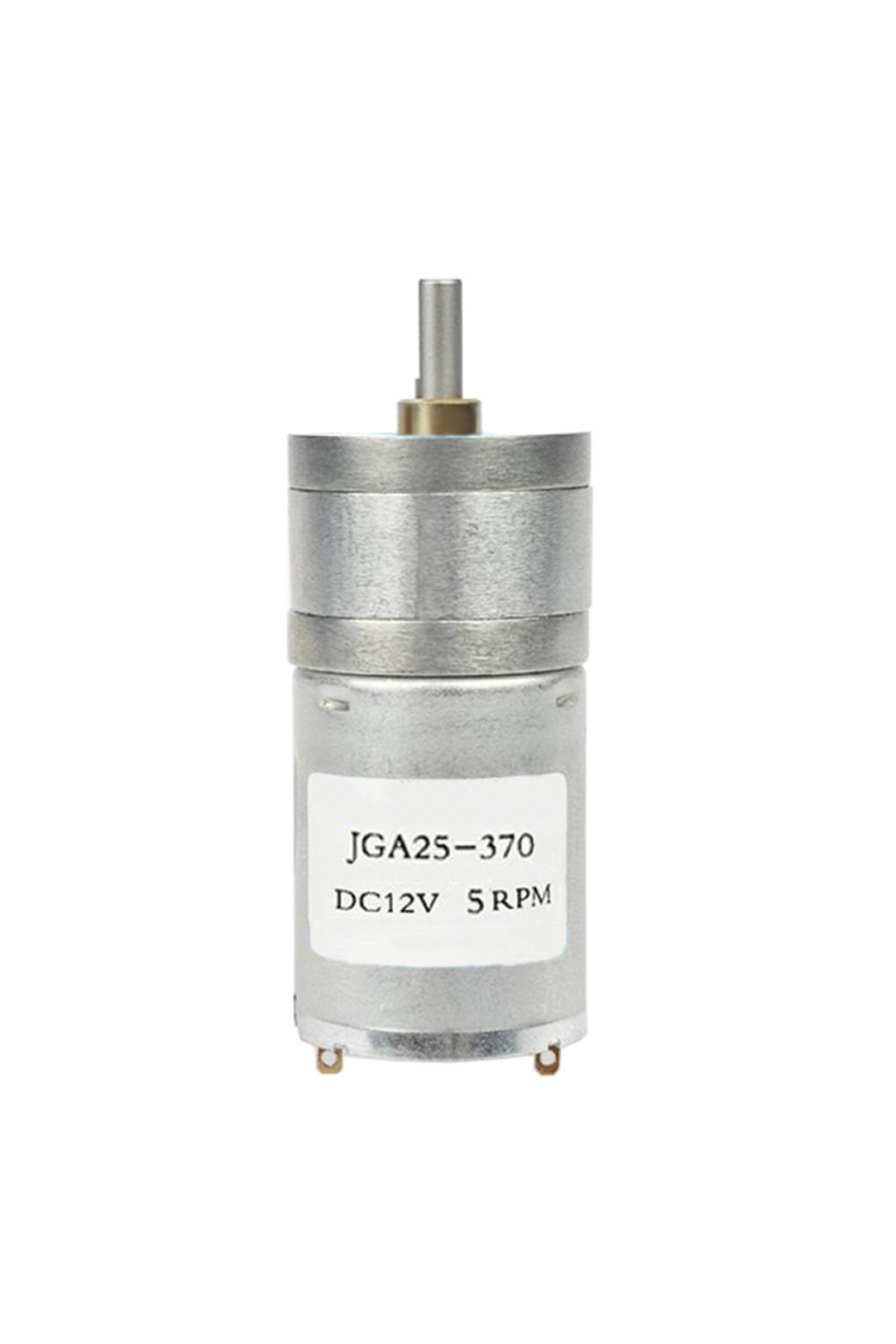 Alkatronik 12V 5Rpm JGA25-370 Redüktörlü DC Motor Metal Dişli