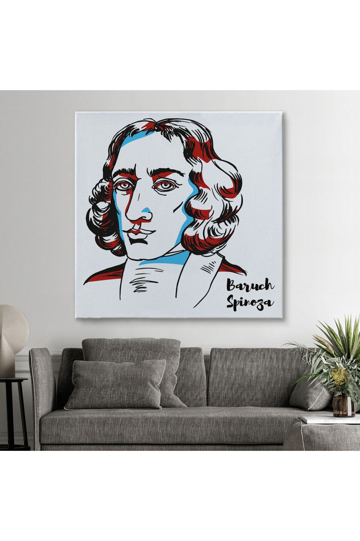 Baruch Spinoza Dekoratif Kanvas Tablo görsel 2