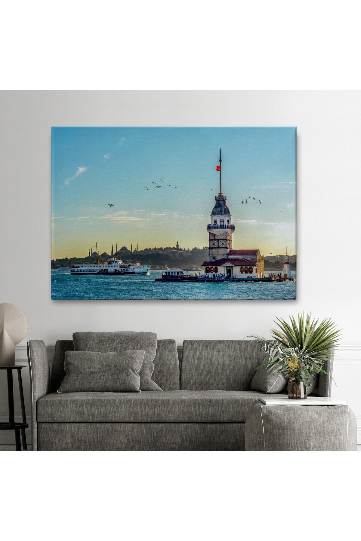 Kızkulesi Dekoratif Kanvas Tablo görsel 2