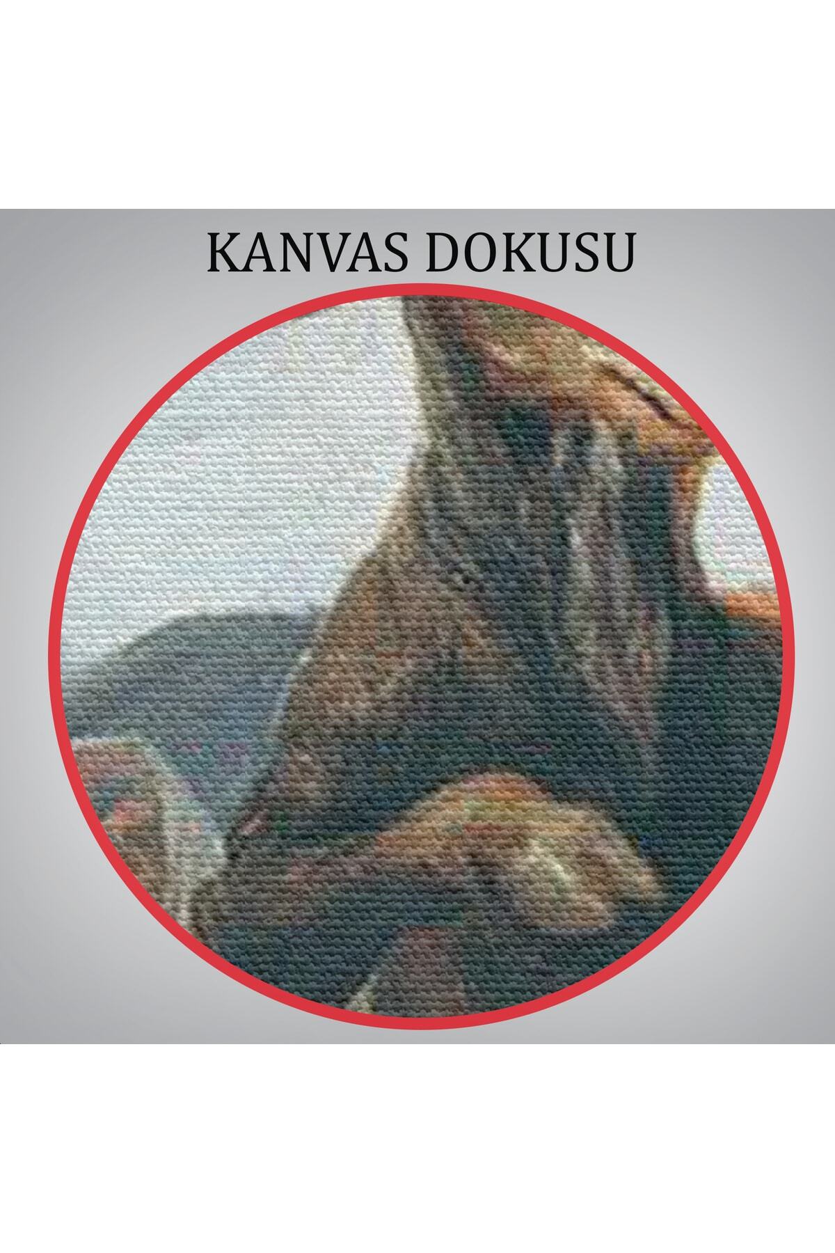 Cadılar Bayramı, Francisco Goya Cadılık Meclisi Sanatı Kanvas Tablo görsel 5