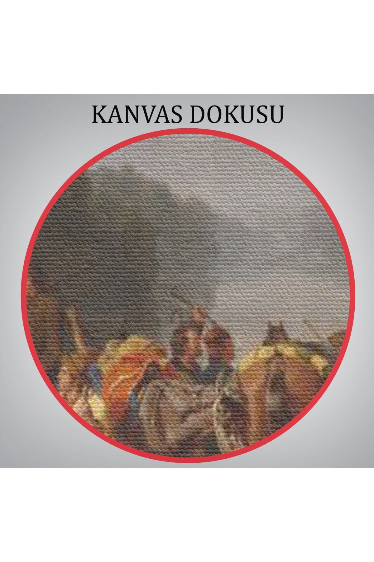 Marion Peedee'yi Geçiyor Kanvas Tablosu - William Tylee Ranney görsel 7