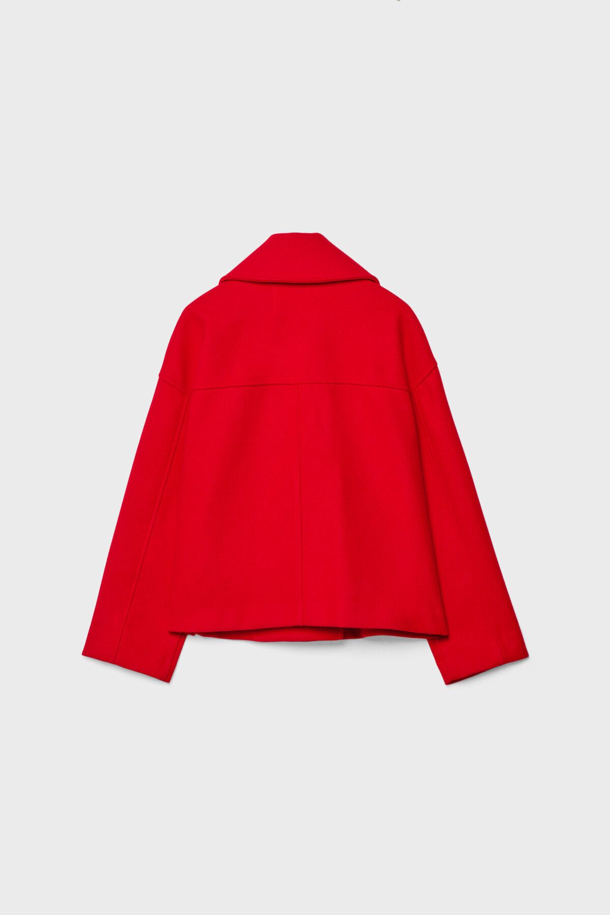 Stradivarius-Short double-breasted coat 6