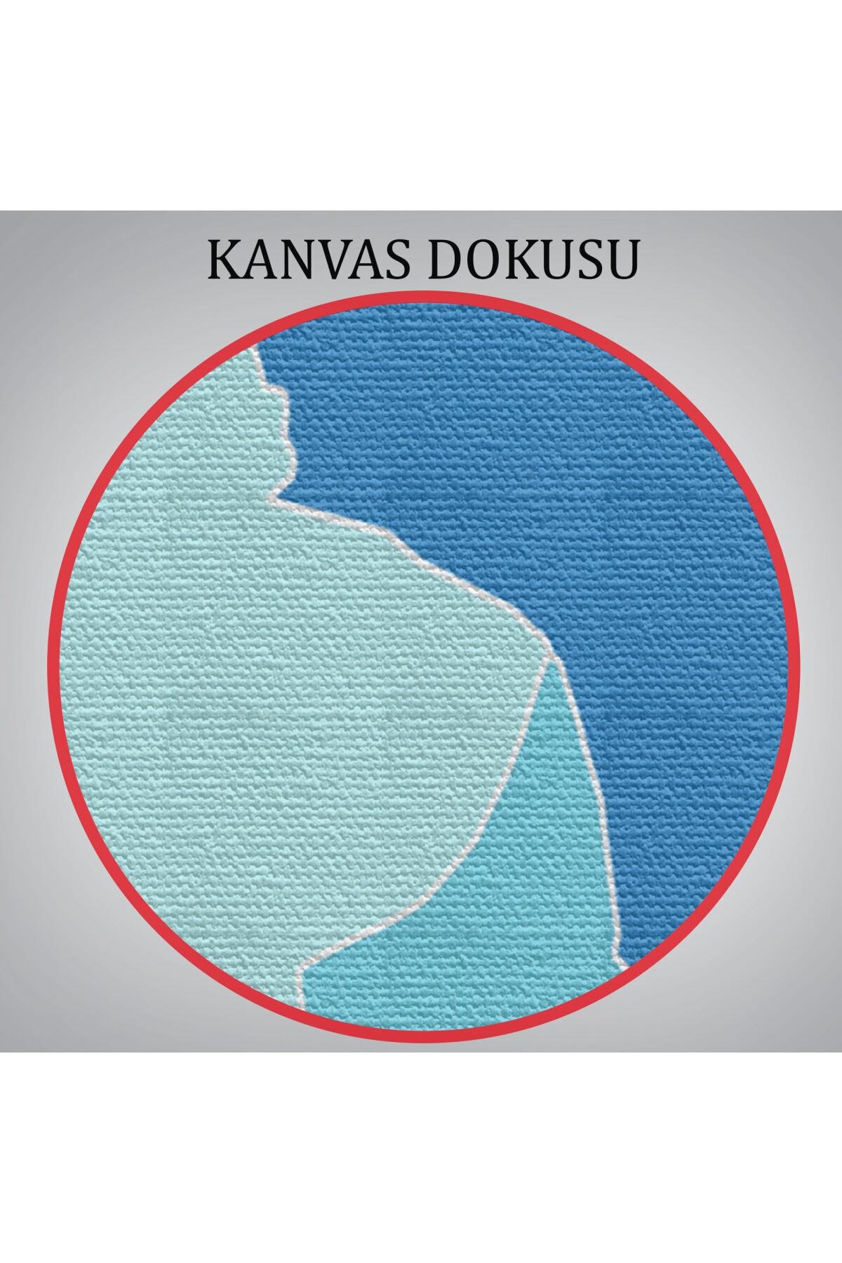 Düzce Ili Ve Ilçeler Haritası Dekoratif Kanvas Tablo görsel 6