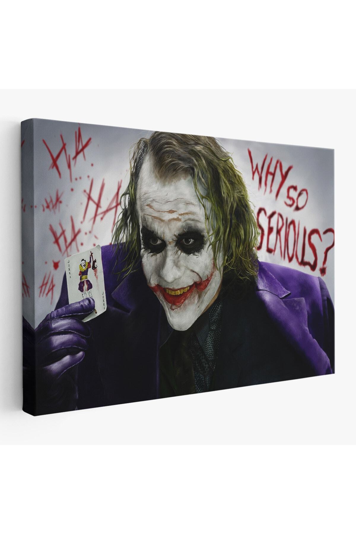 Why So Serious Joker Kanvas Tablosu