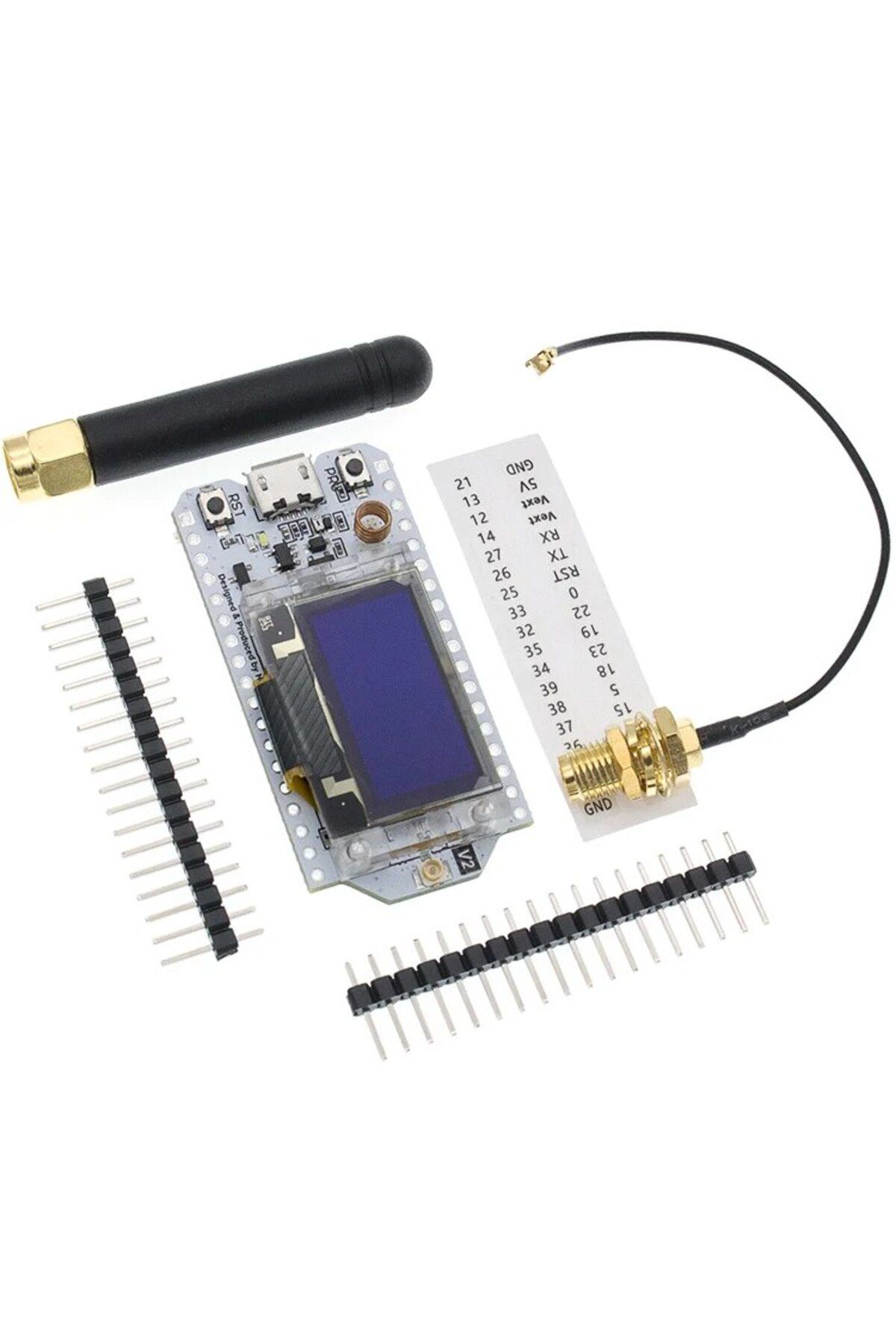 Choice-868mhz-915mhz Tenstar Sx1276 Esp32 Lora 868mhz-915mhz 0.96 Inch Blue Oled Display Bluetooth Wifi Kit 8
