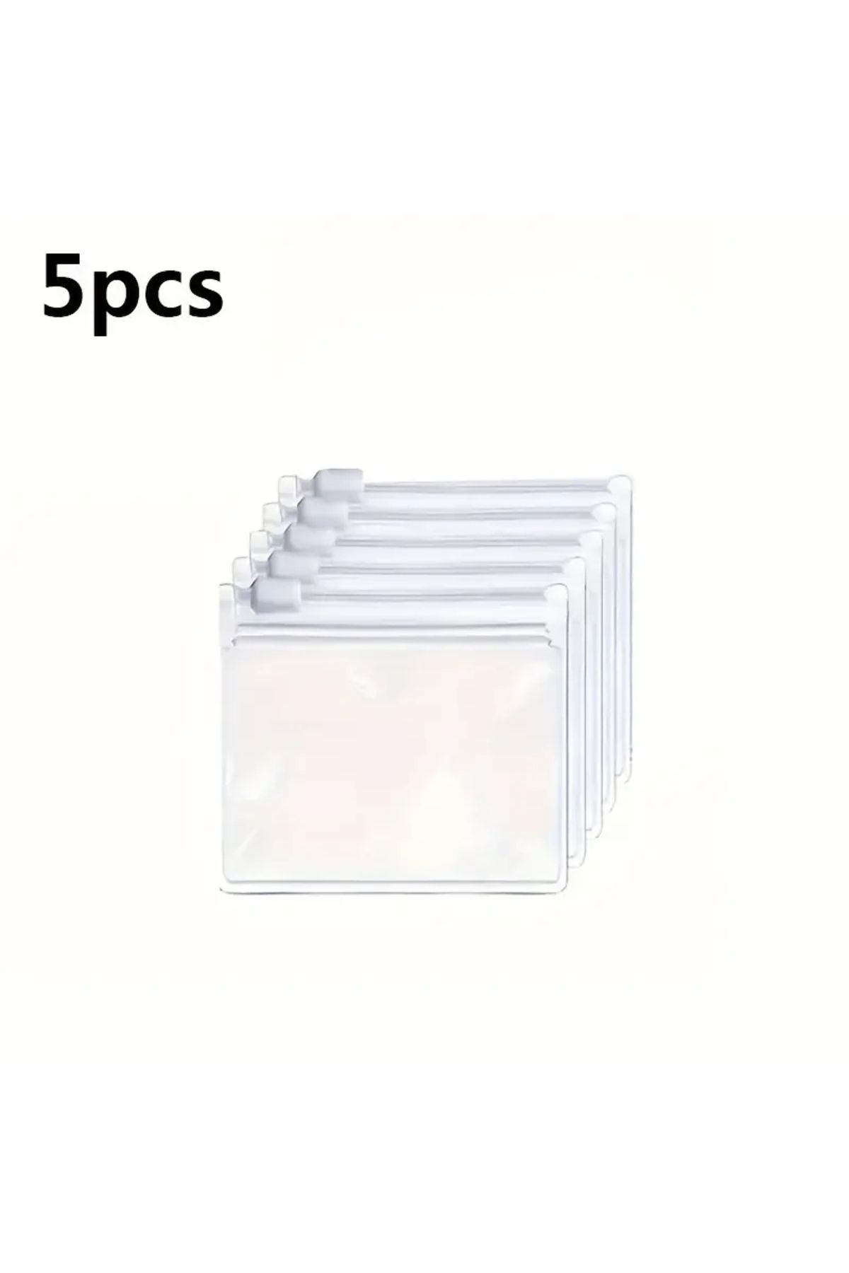 Choice-5 Pcs 5pcs Self-sealing Reusable Pill Pouch For Travel Medication And Small Items - Convenient And S 1