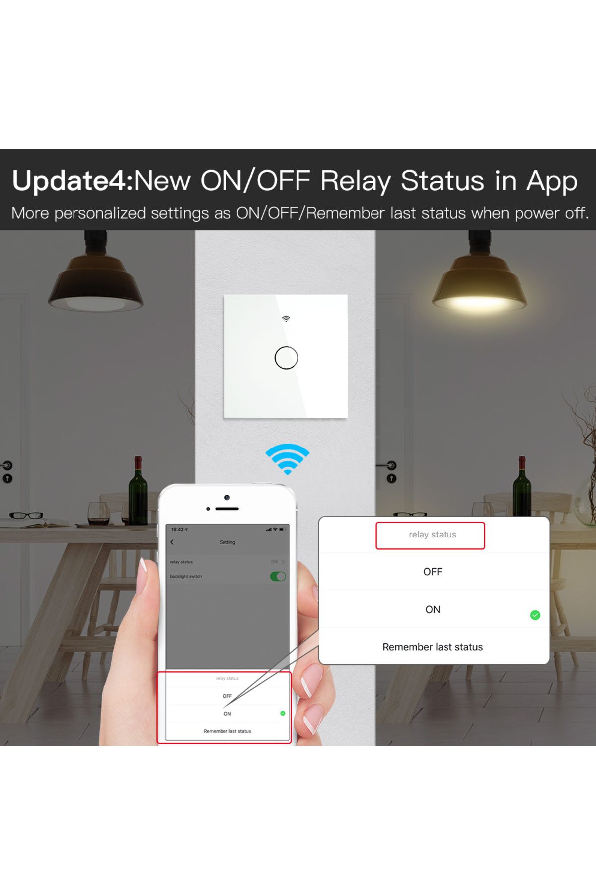 MOES-ZigBee Wall Touch Smart Light Switch With Neutral/No Neutral ,No Capacitor Smart Life/Tuya Works ... 5