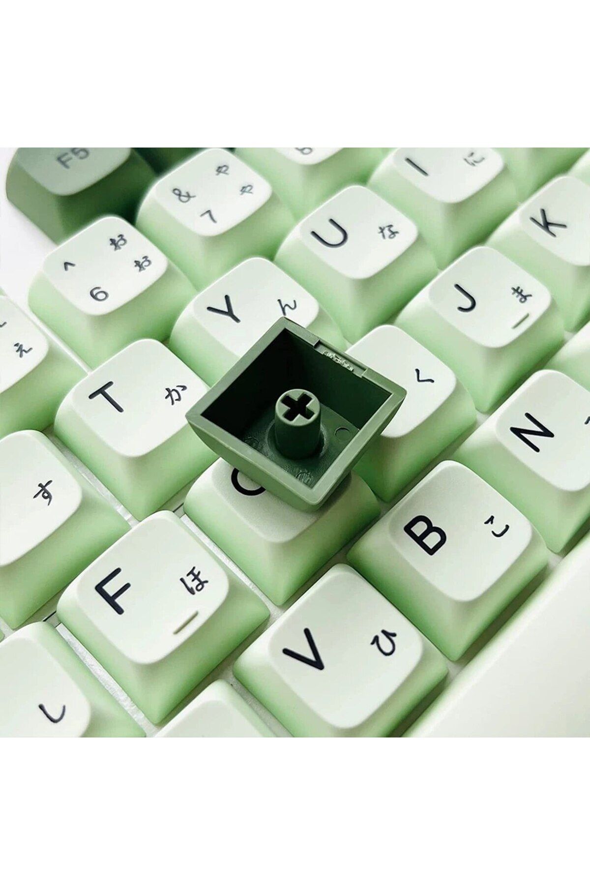Romoral-PBT Keycaps 123Keys XDA Profile Personalized Korean English Russian KeyCap For Cherry MX 104/87/6... 3