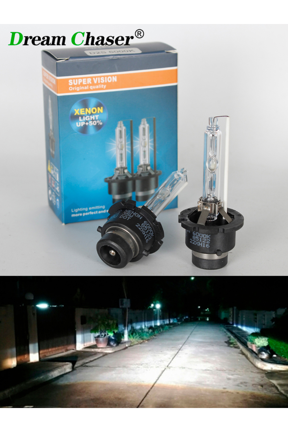 dream Chaser-2 PCS 12V 35W HID Bulb Xenon Headlight D1S D2S D3S D4S D1R D2R D3R D4R Xenon Lamp Li... 8