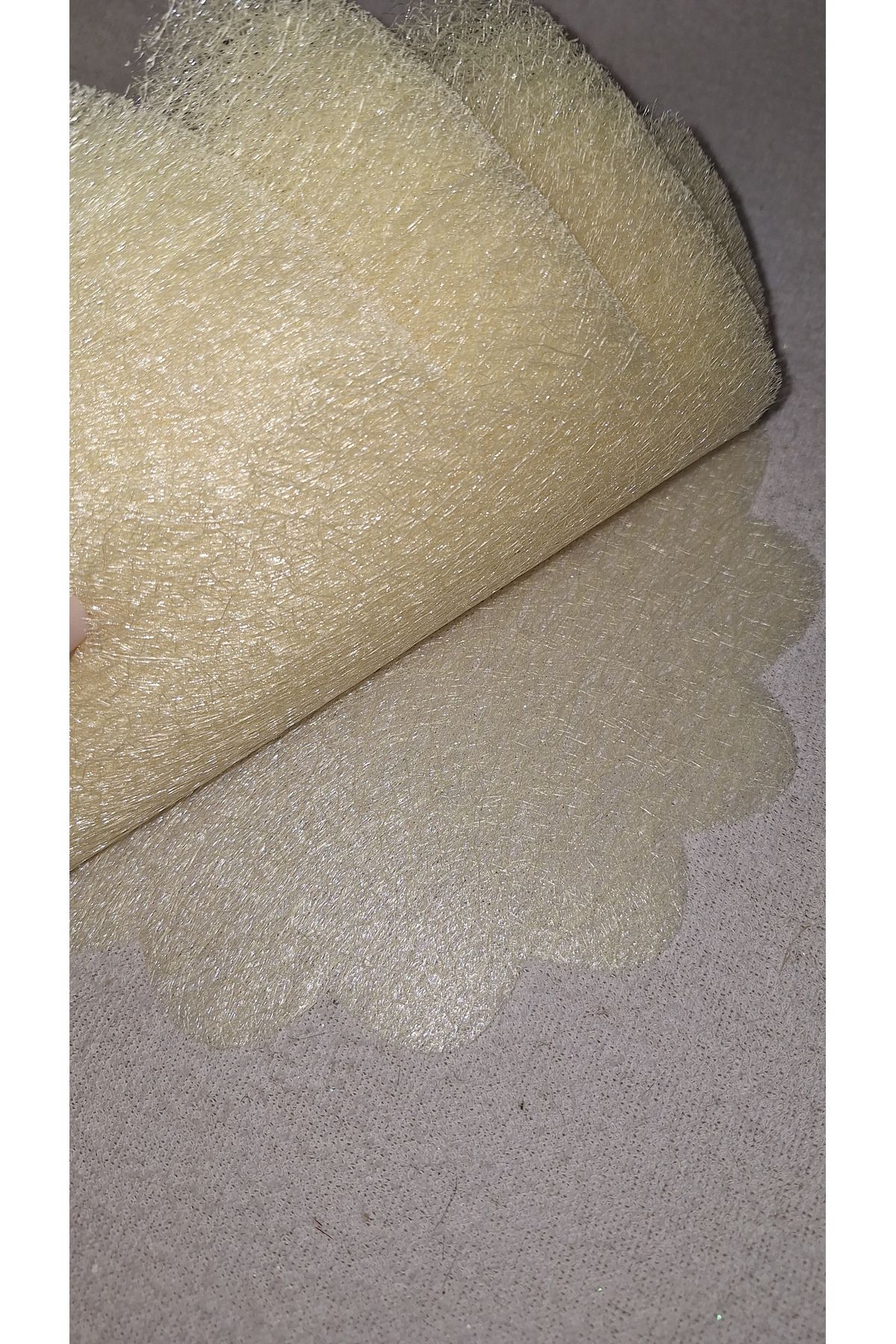 Uslu Çeyiz EKRU AĞ Tül 22cm Süsleme Hediyelik Tül 100 Adet