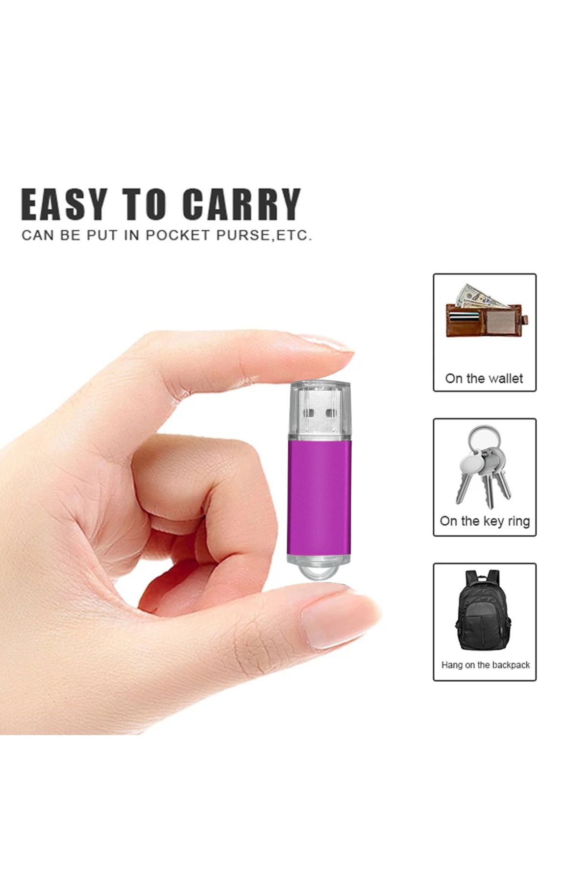 Choice-USB Flash Drive 256GB 128GB 64GB 32GB 16GB 8GB 4GB USB 2.0 Flash Memory U Stick High Speed memori... 3